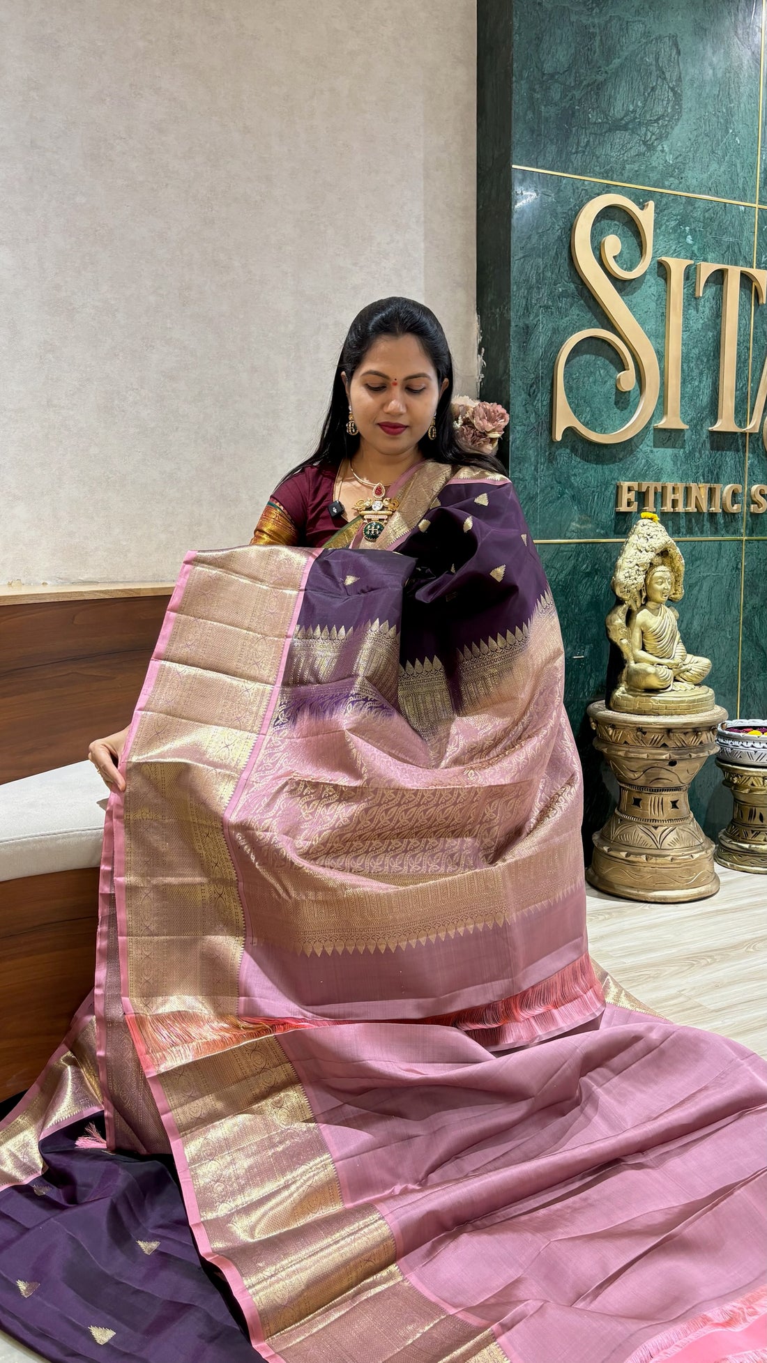 Light weight Handloom kanchi