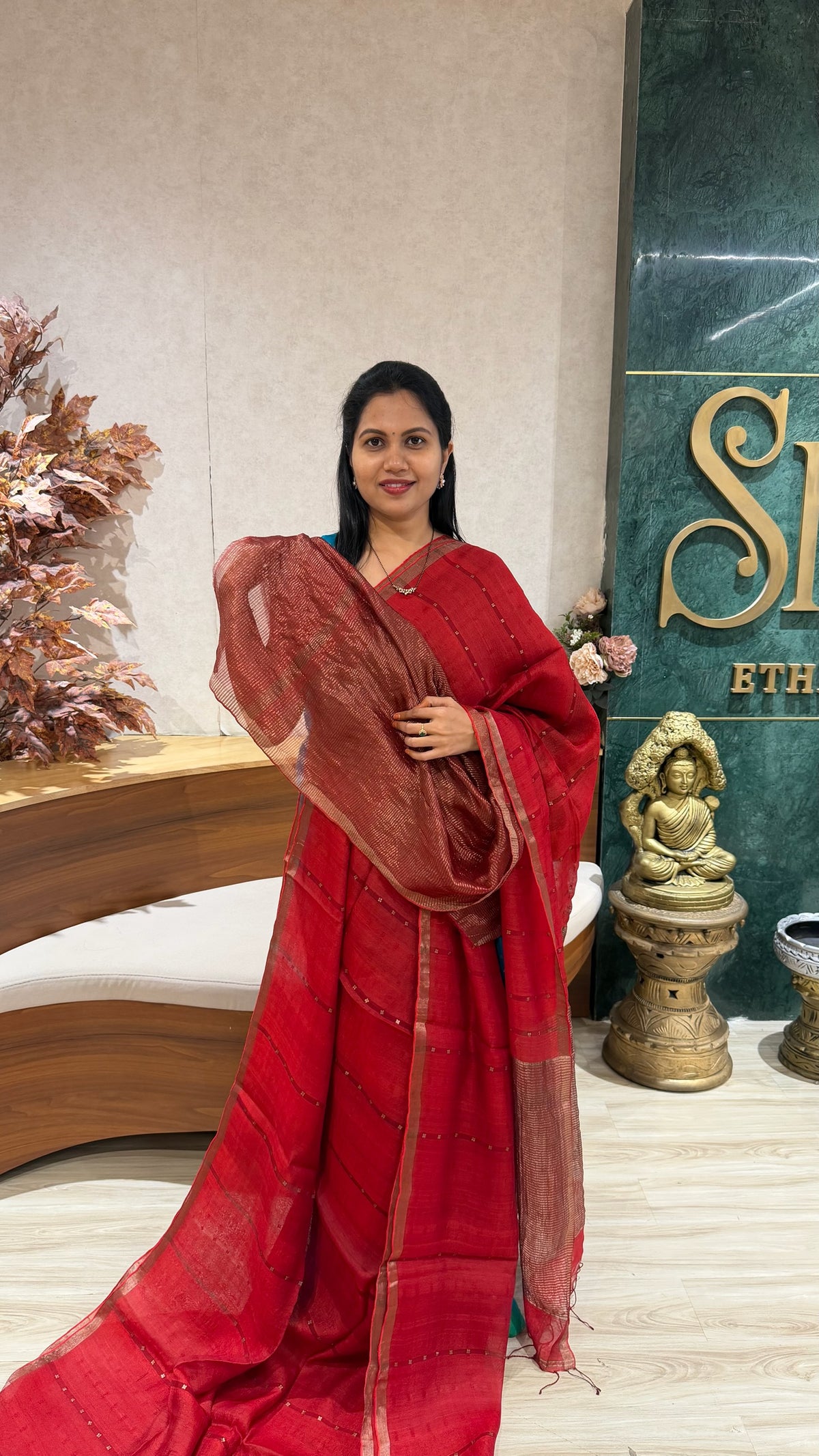 Handloom muslin kora