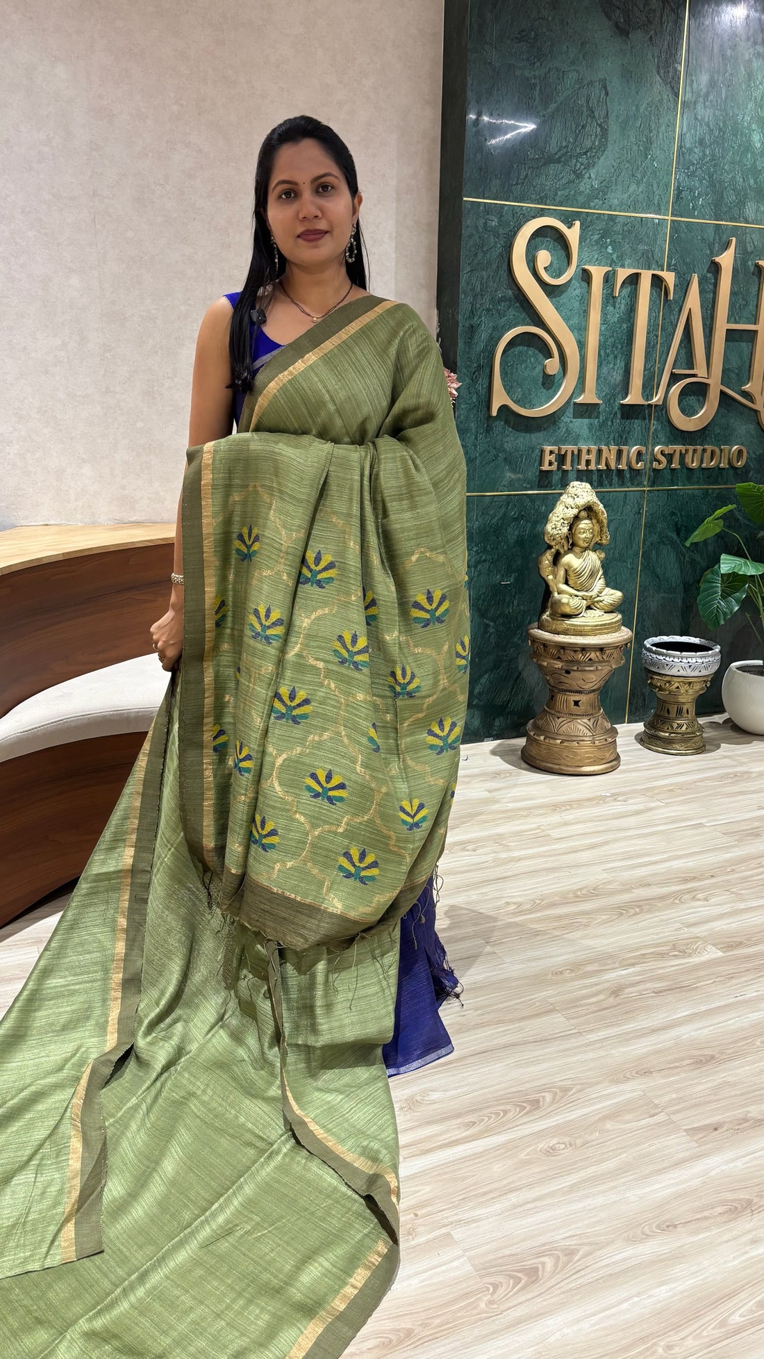 Pure soft matka silk sarees