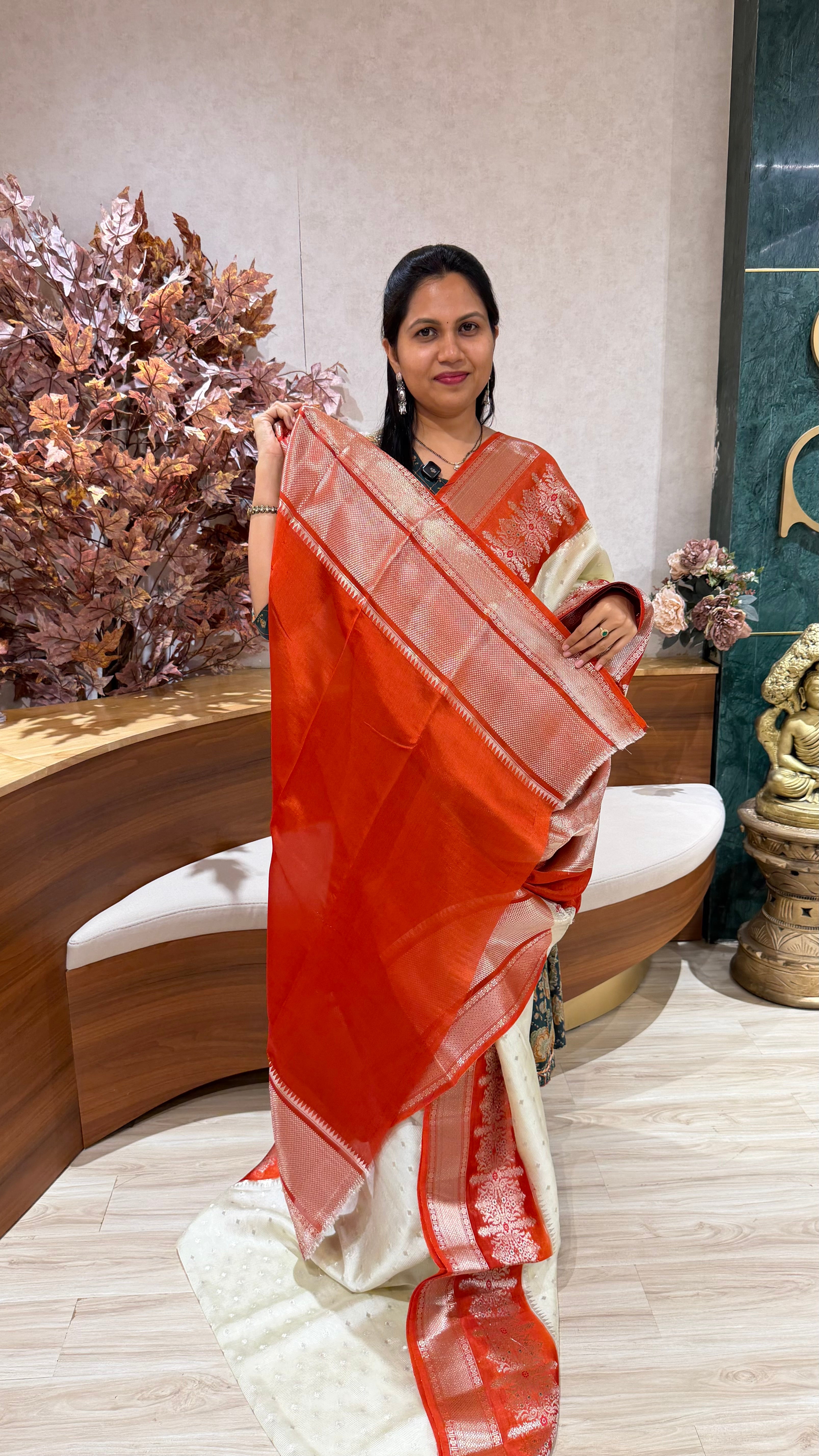 Banaras chanderi pattu