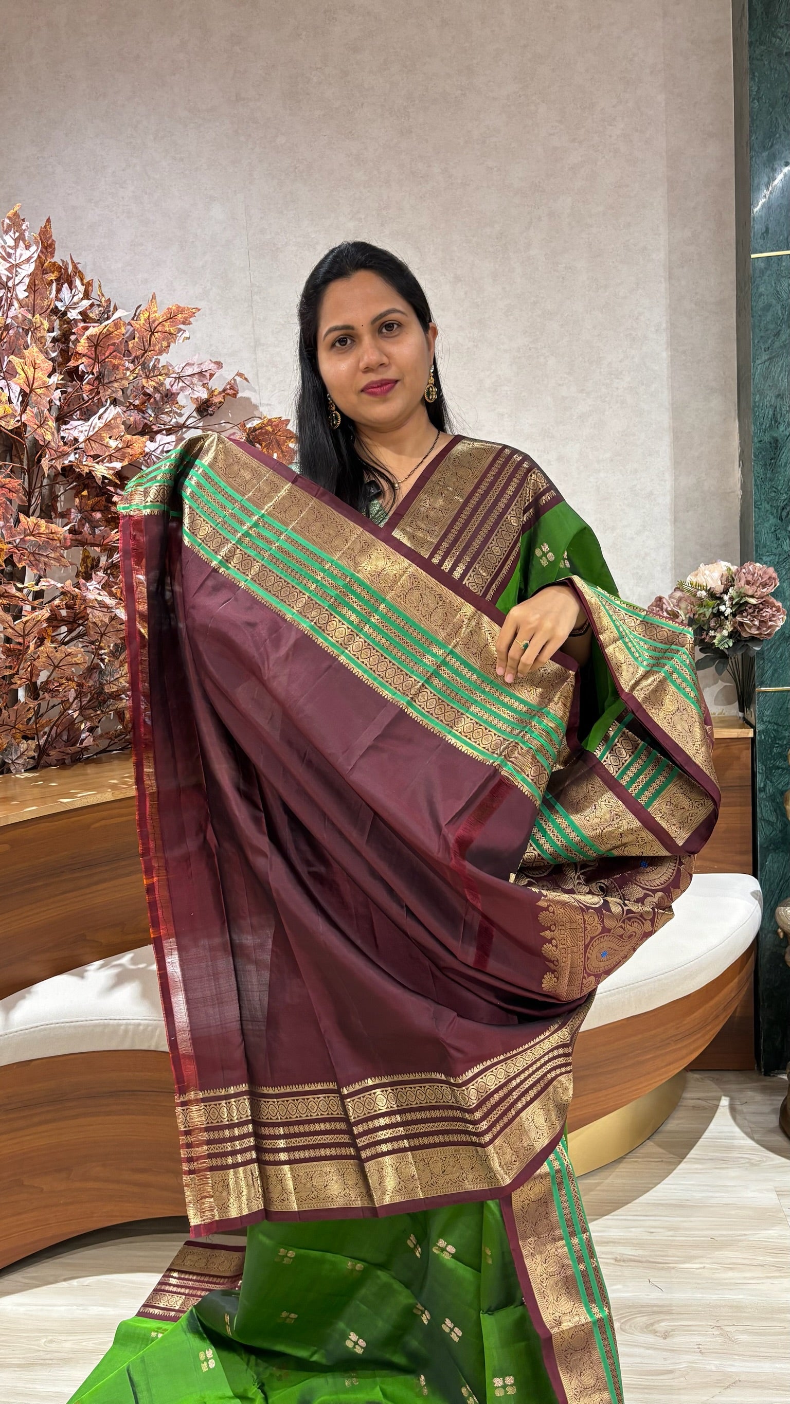 Vintage handloom kanchi pattu