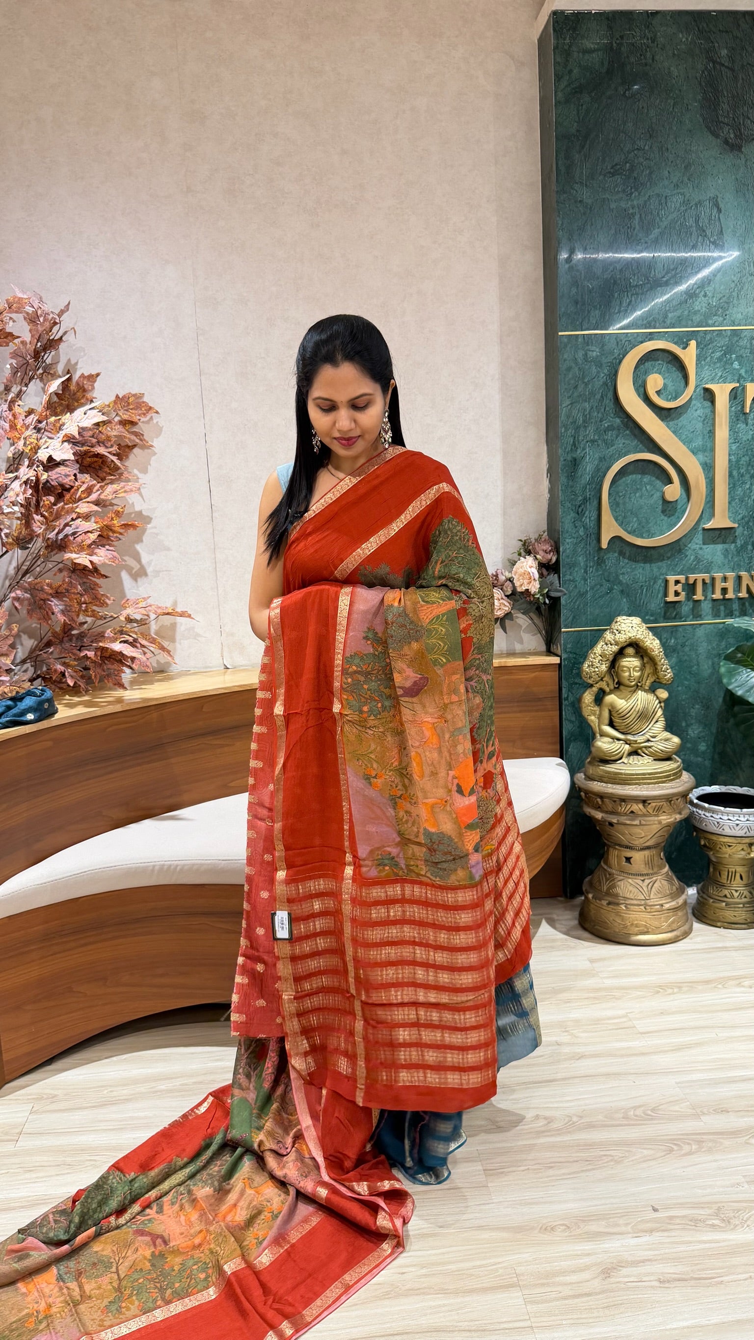Pure chinnon chiffon