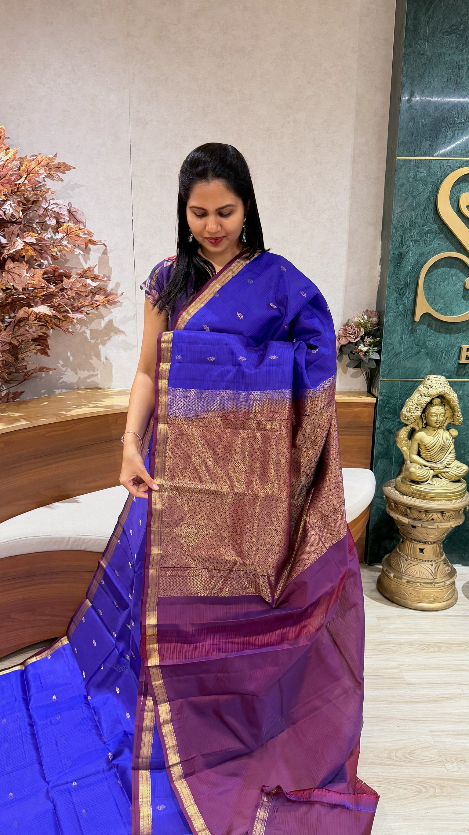 Small border kanchi pattu