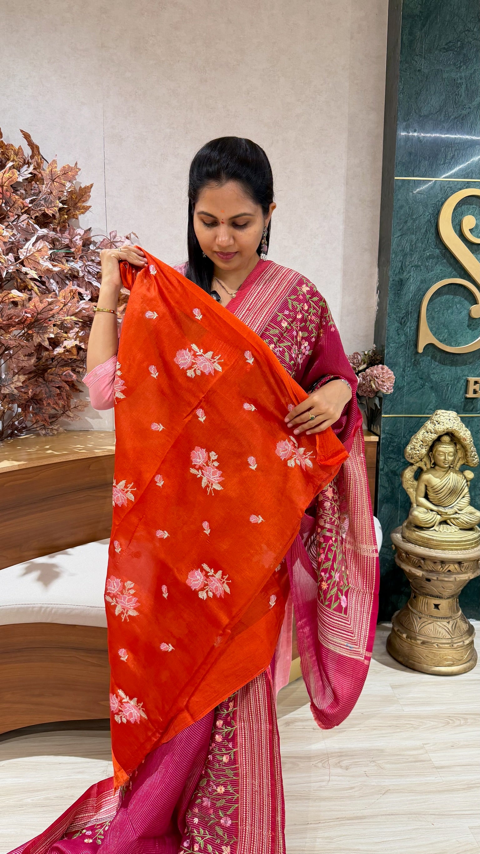 Banaras work saree