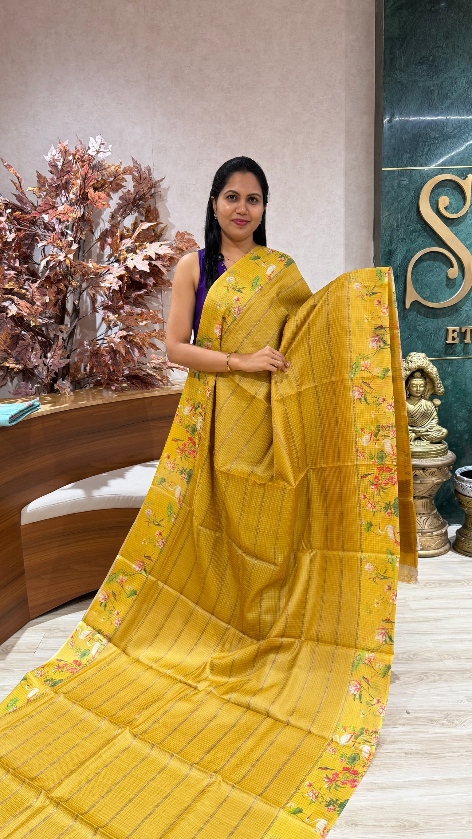 Handloom tussar kota