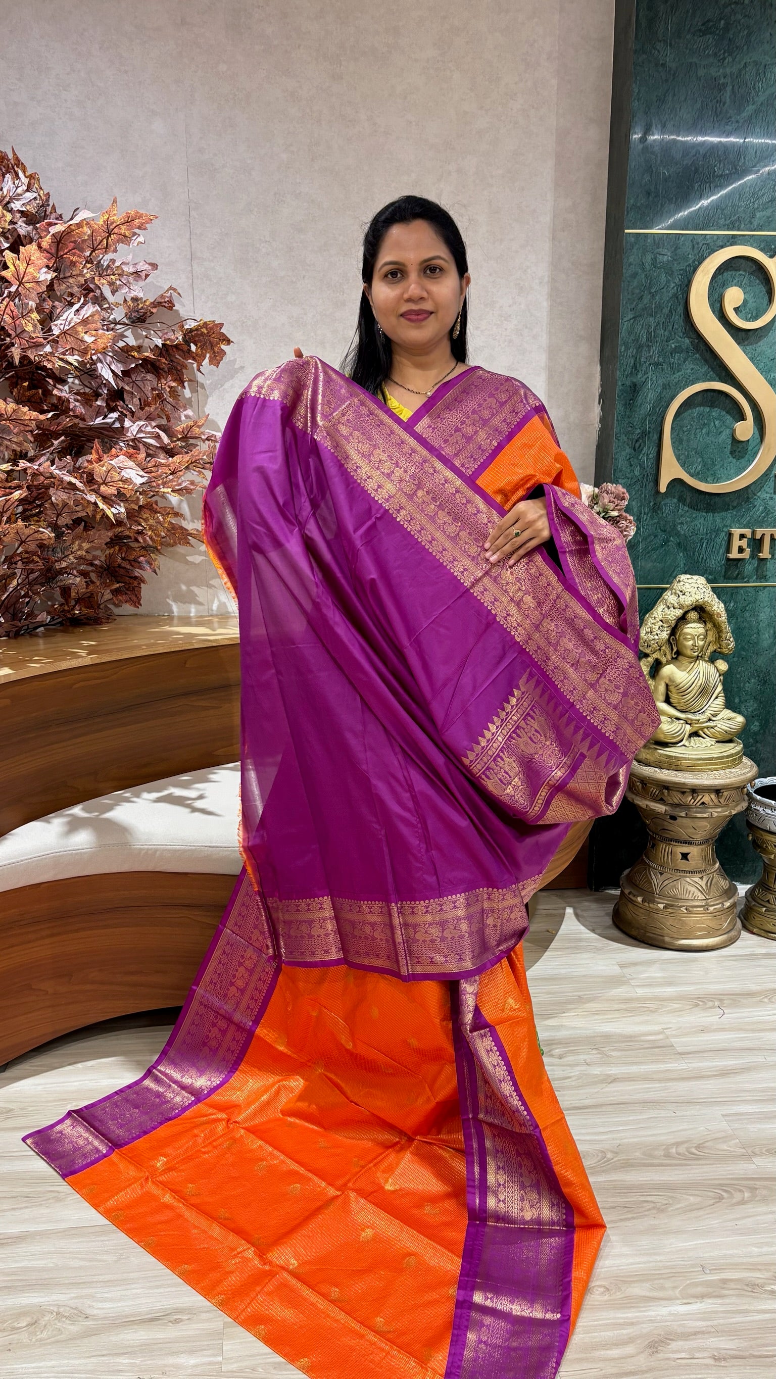 Semi Gadwal vintage checks