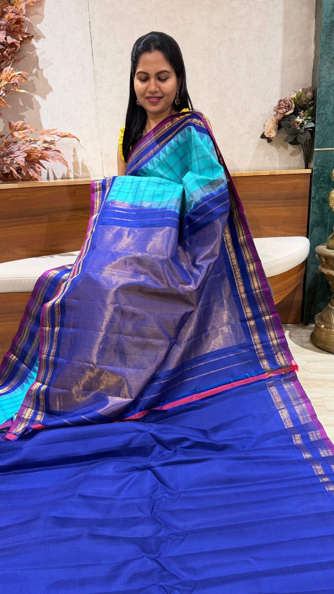 Handloom Gadwal pattu