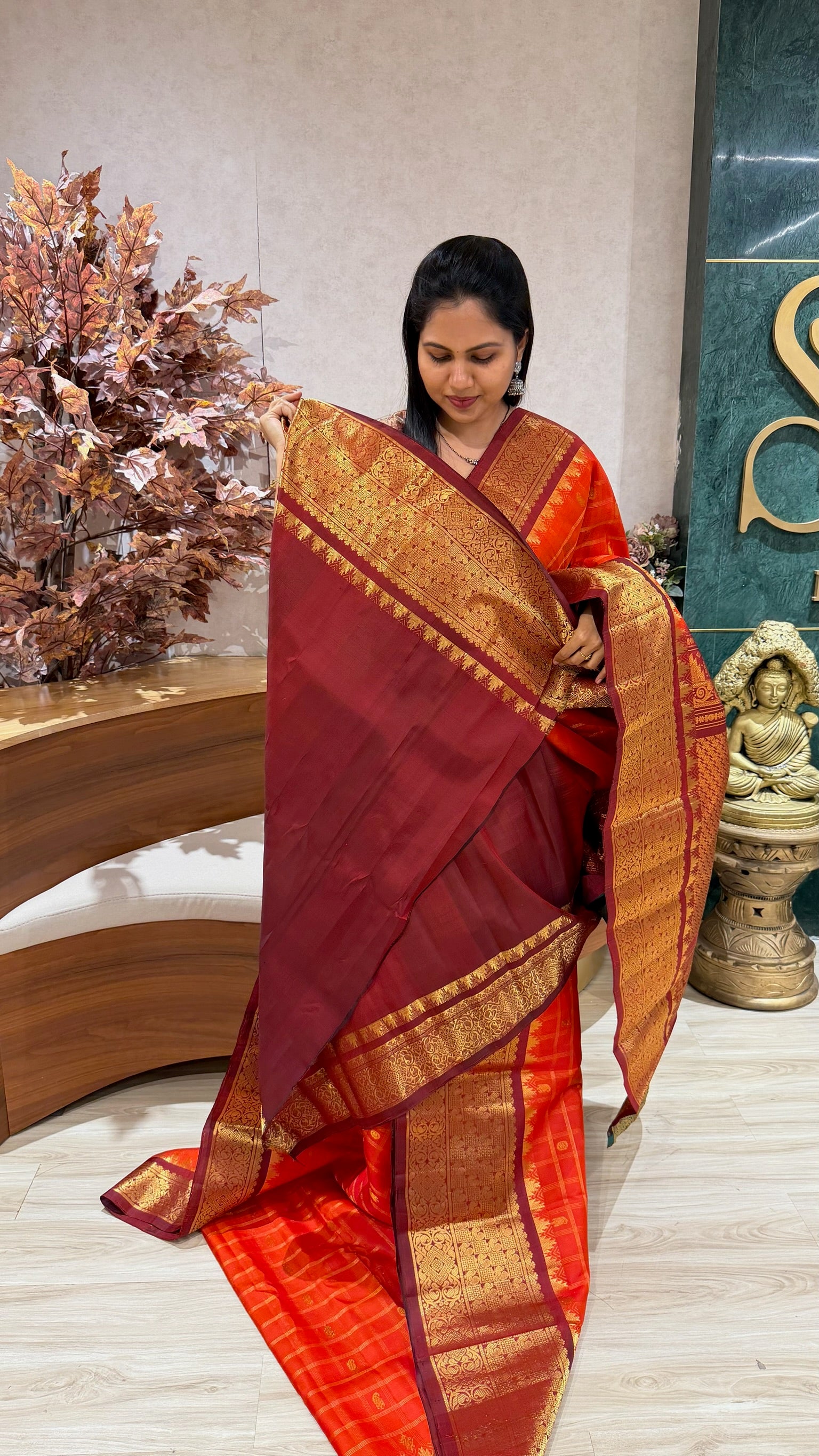 Handloom Gadwal pattu