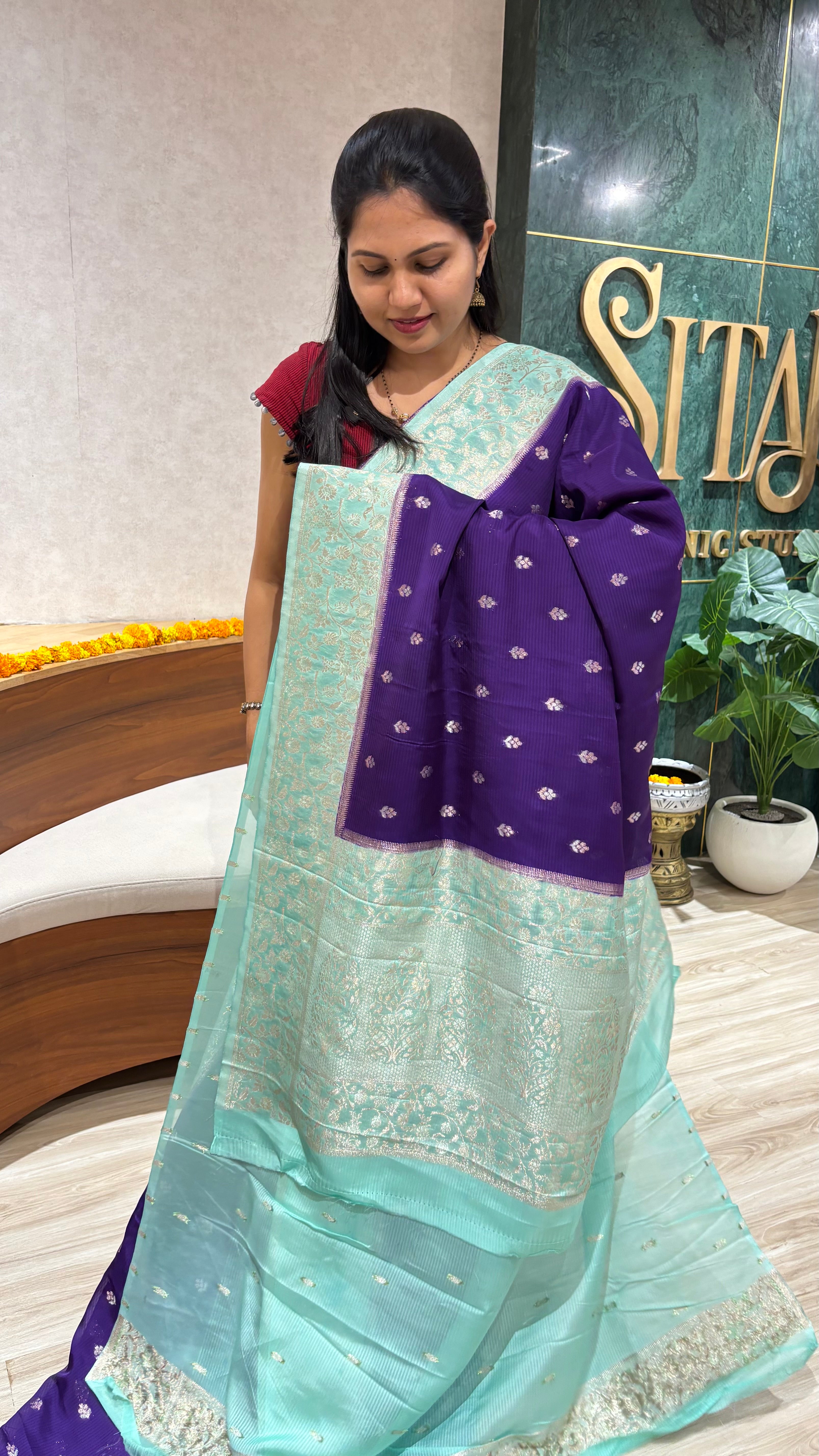 Georgette saree
