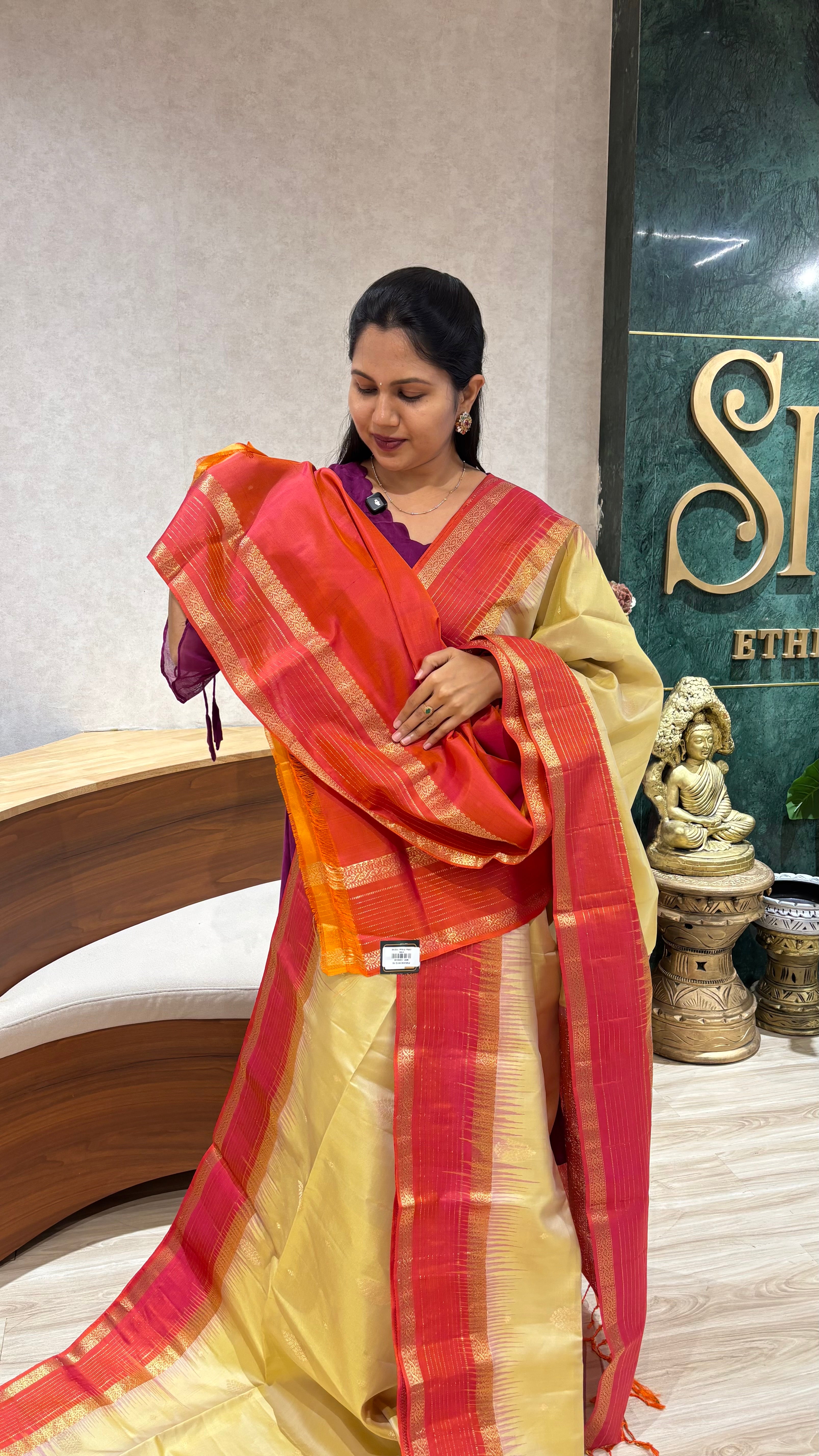 Handloom Light weight kanchi pattu