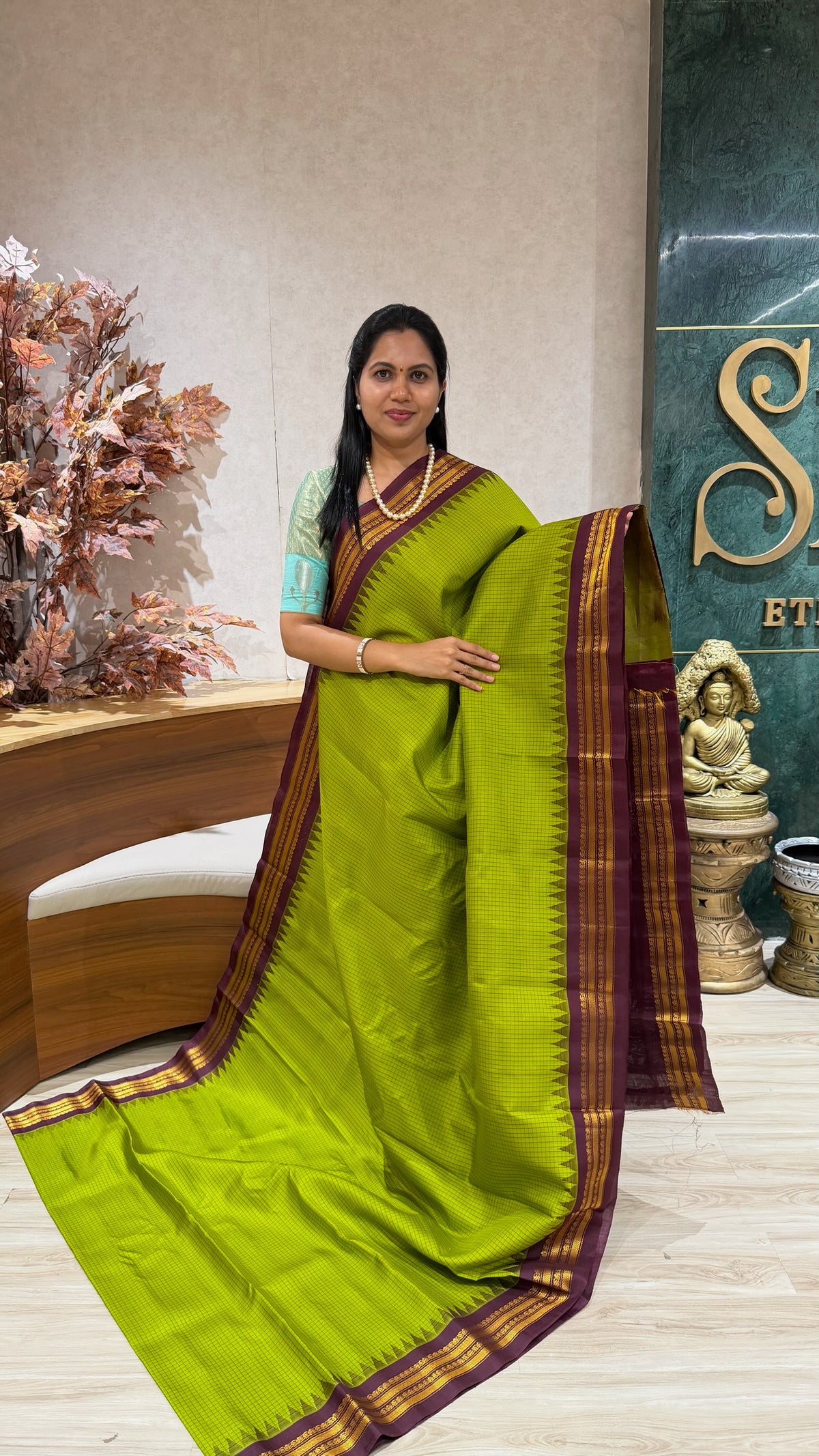 Handloom Gadwal pattu