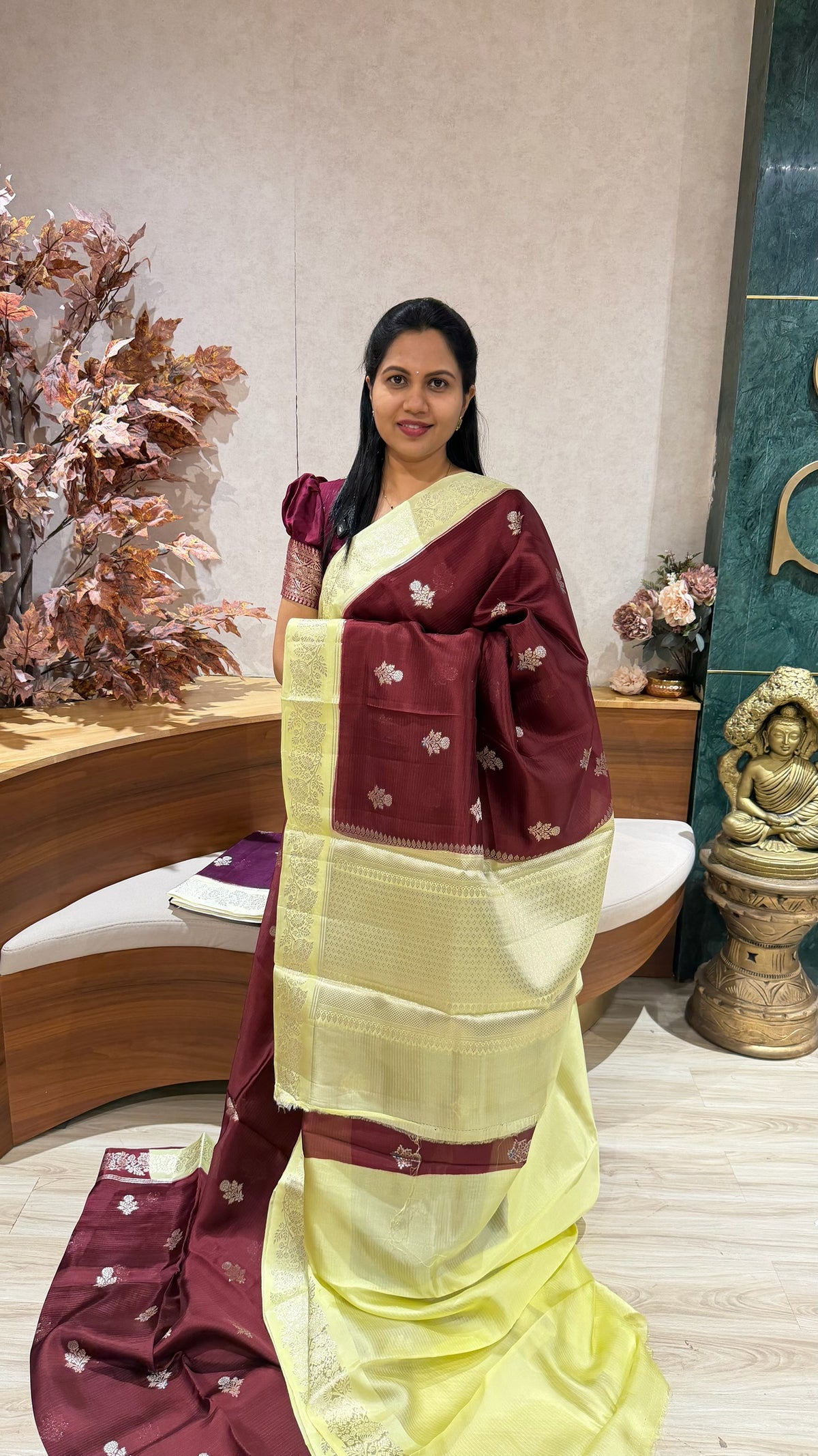 Kota mango silk border