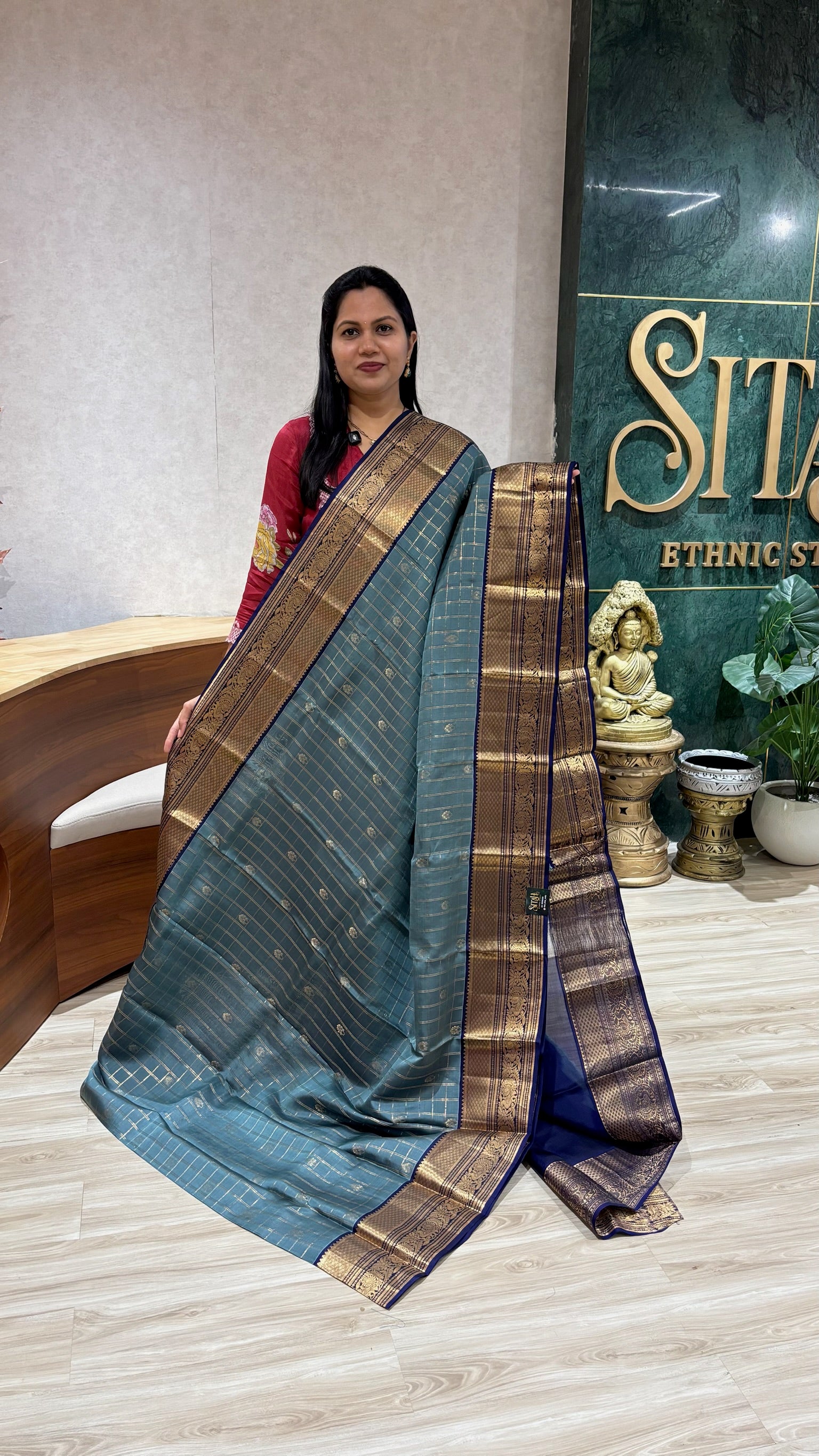 Light weight Kanchi pattu