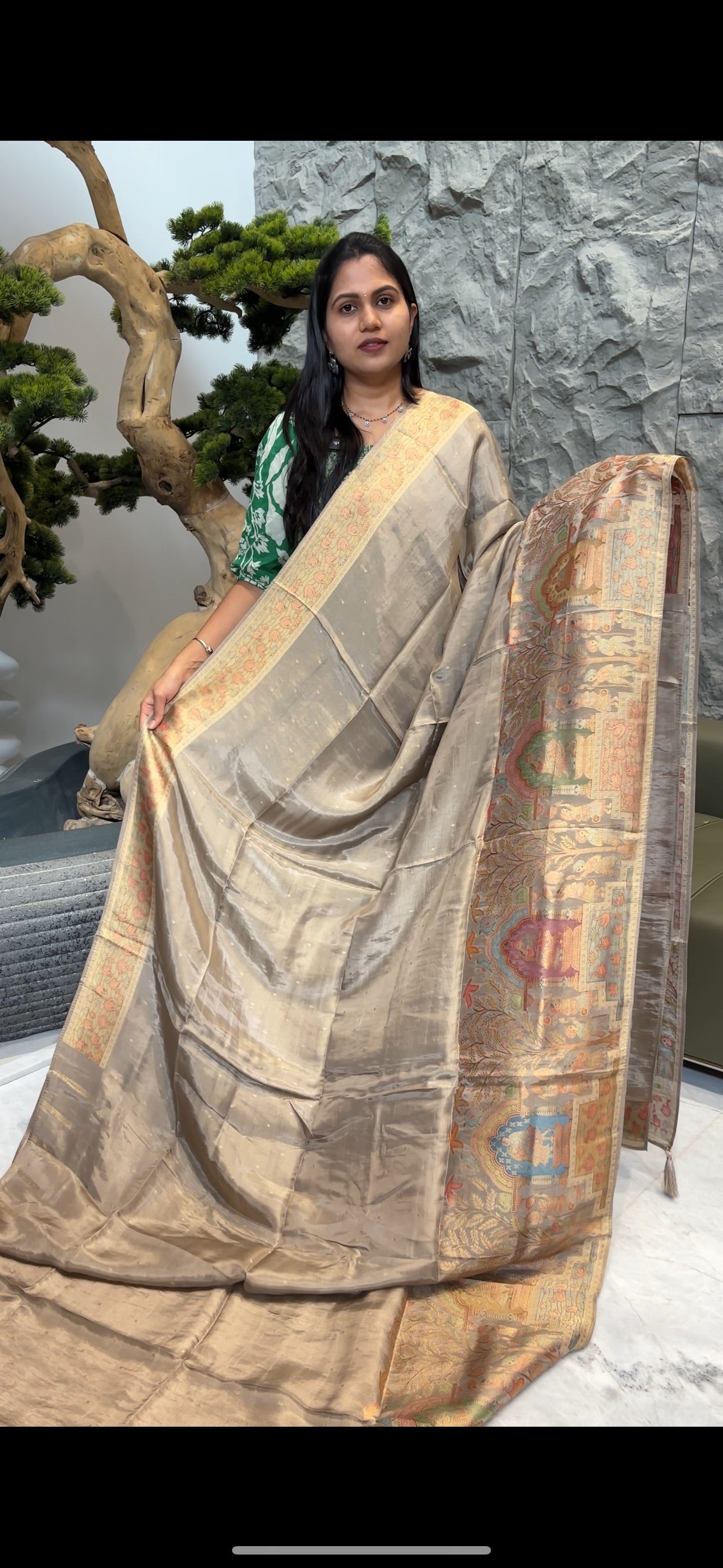 Tissue georgette