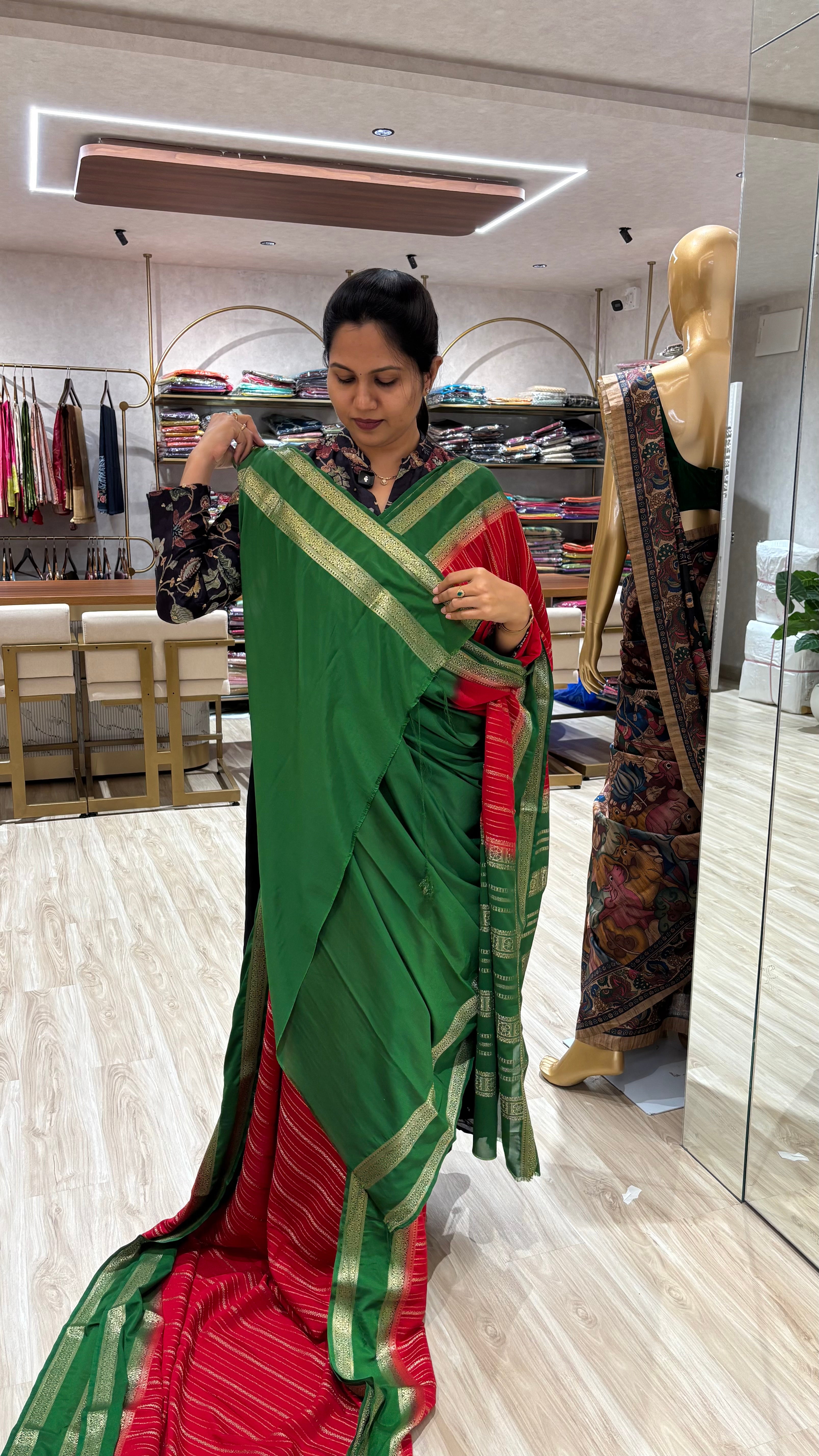 Fancy Mysore silk