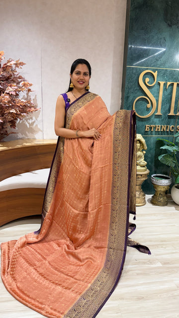 Kanchi crepe weaving