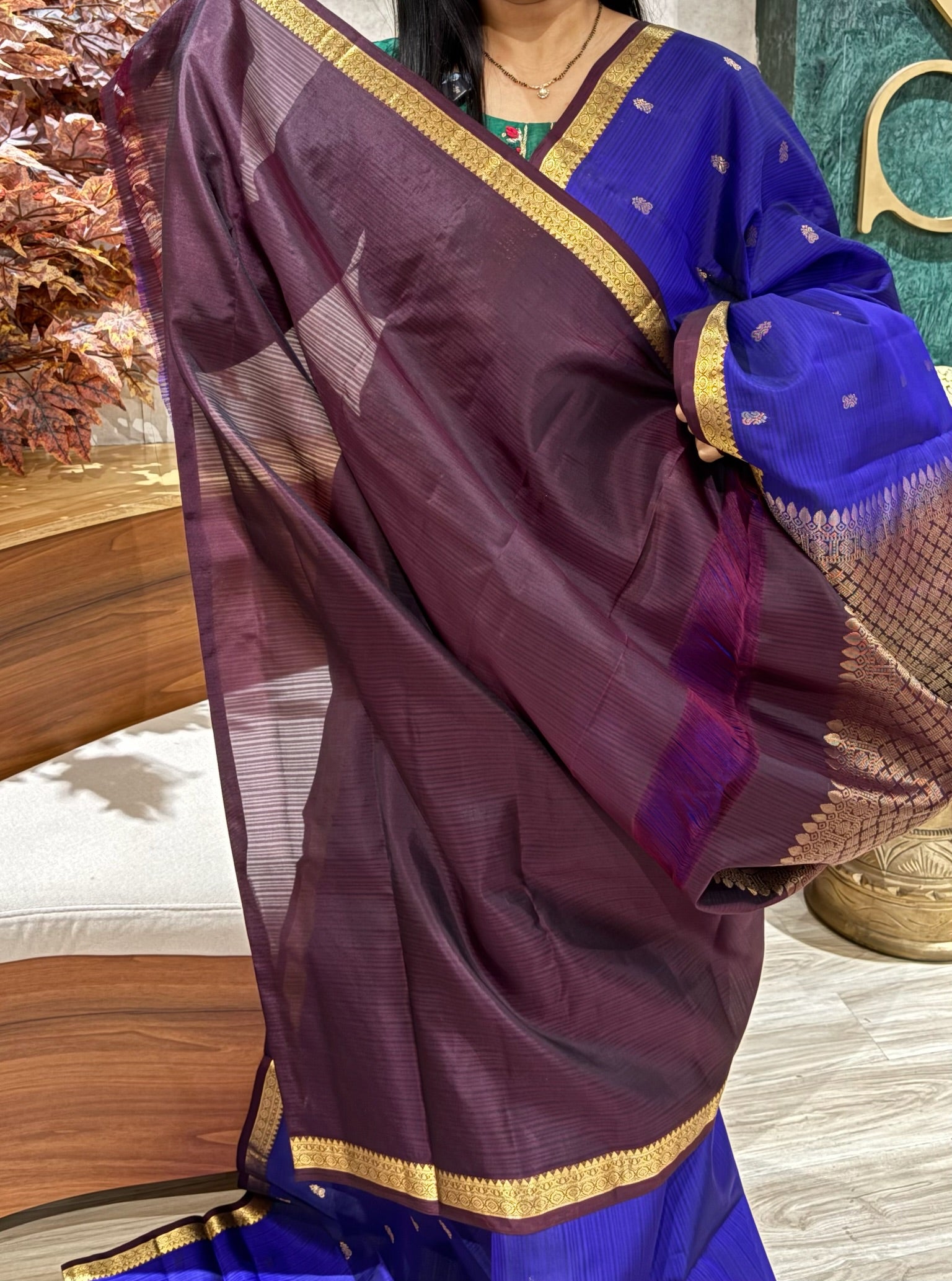 Small border kanchi pattu