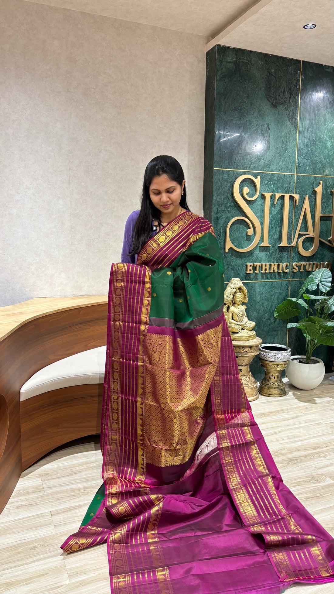 Handloom Kanchi pattu