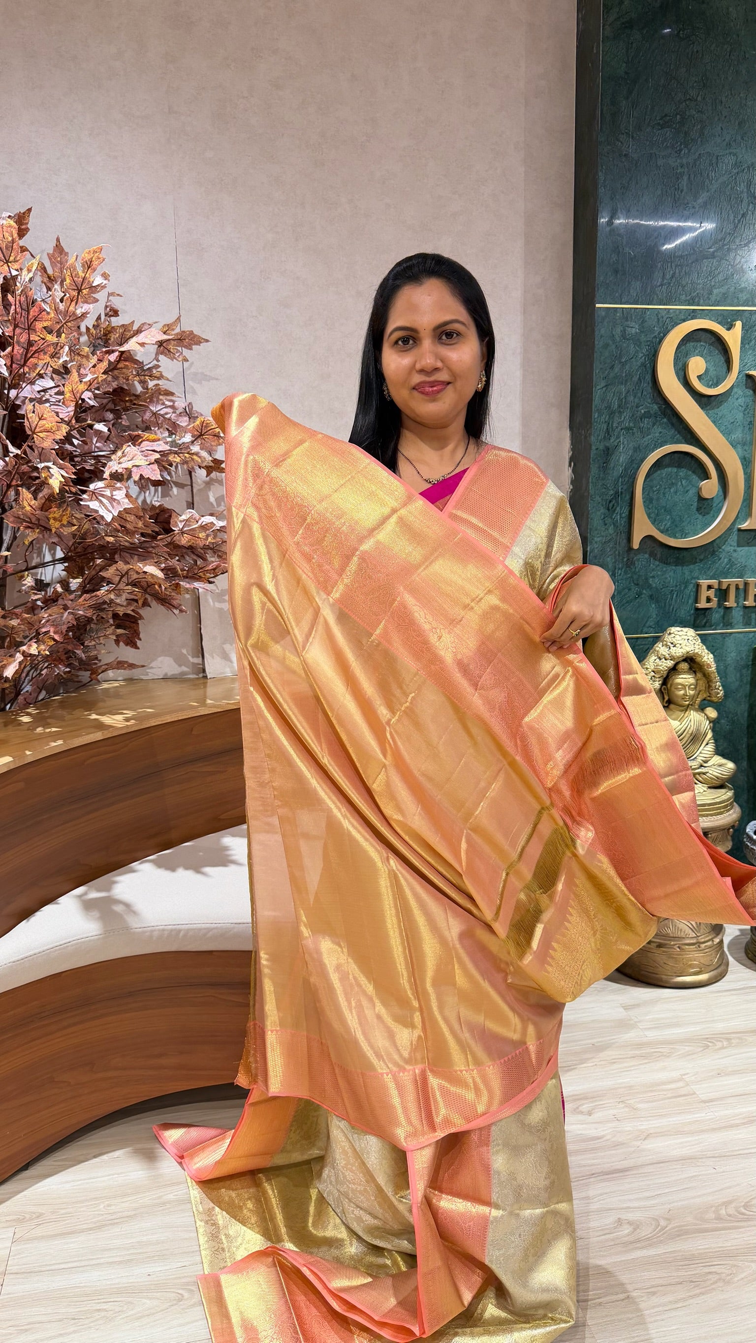 Bridal kanchi pattu