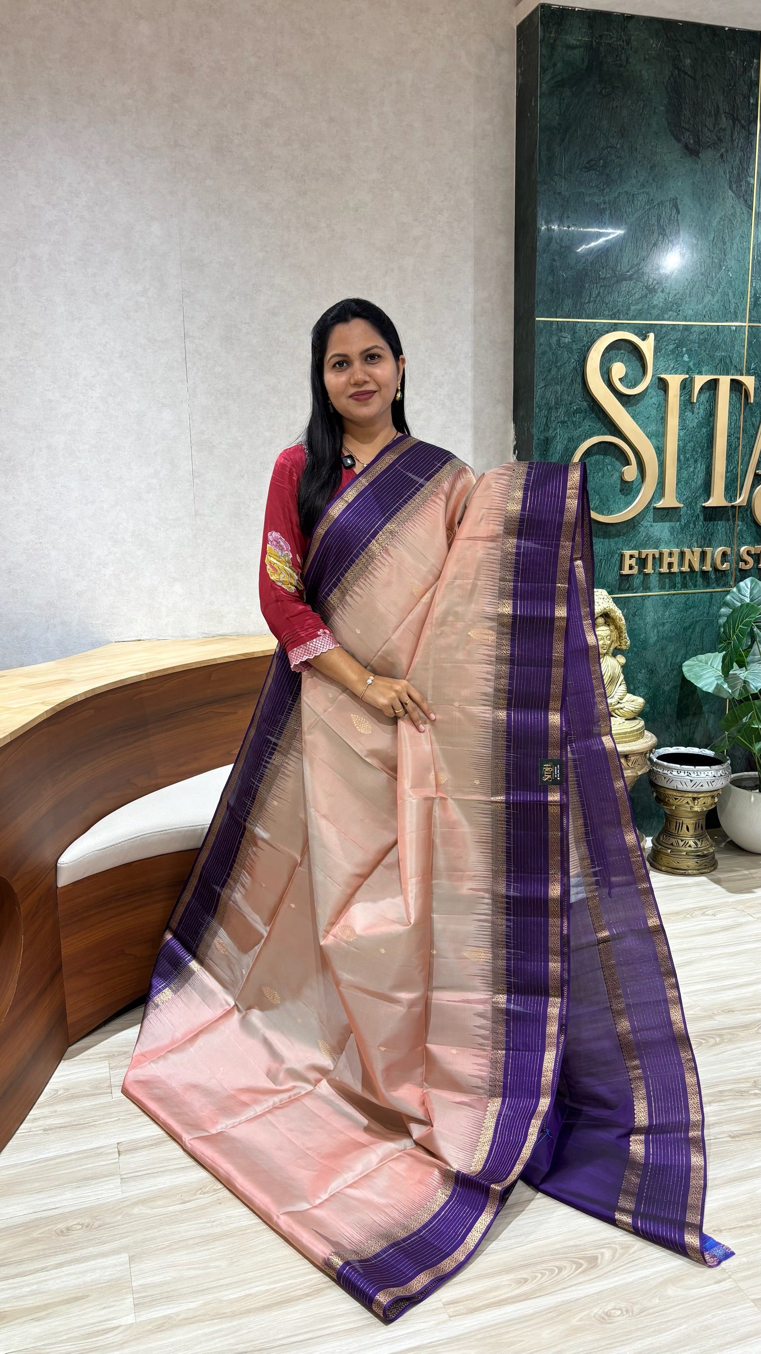 Light weight Kanchi pattu