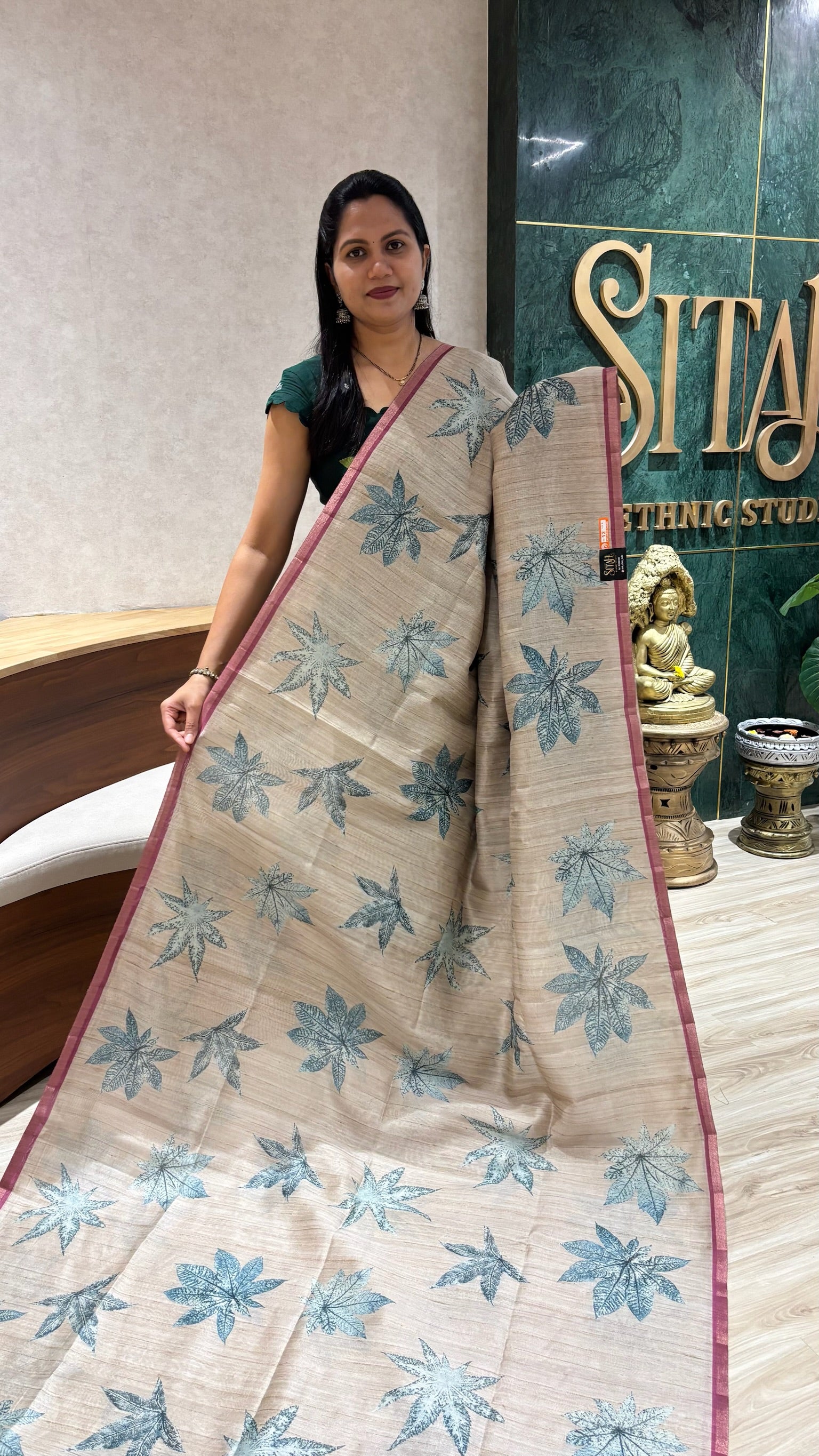Tussar prints