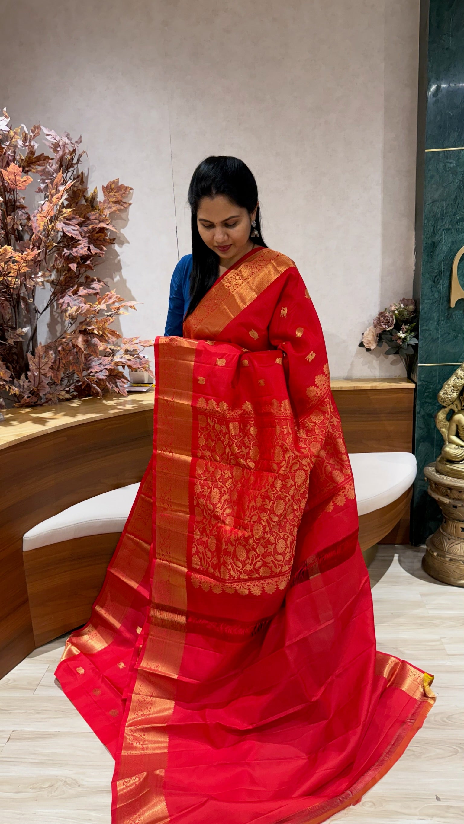 Handloom Light weight Kanchi pattu