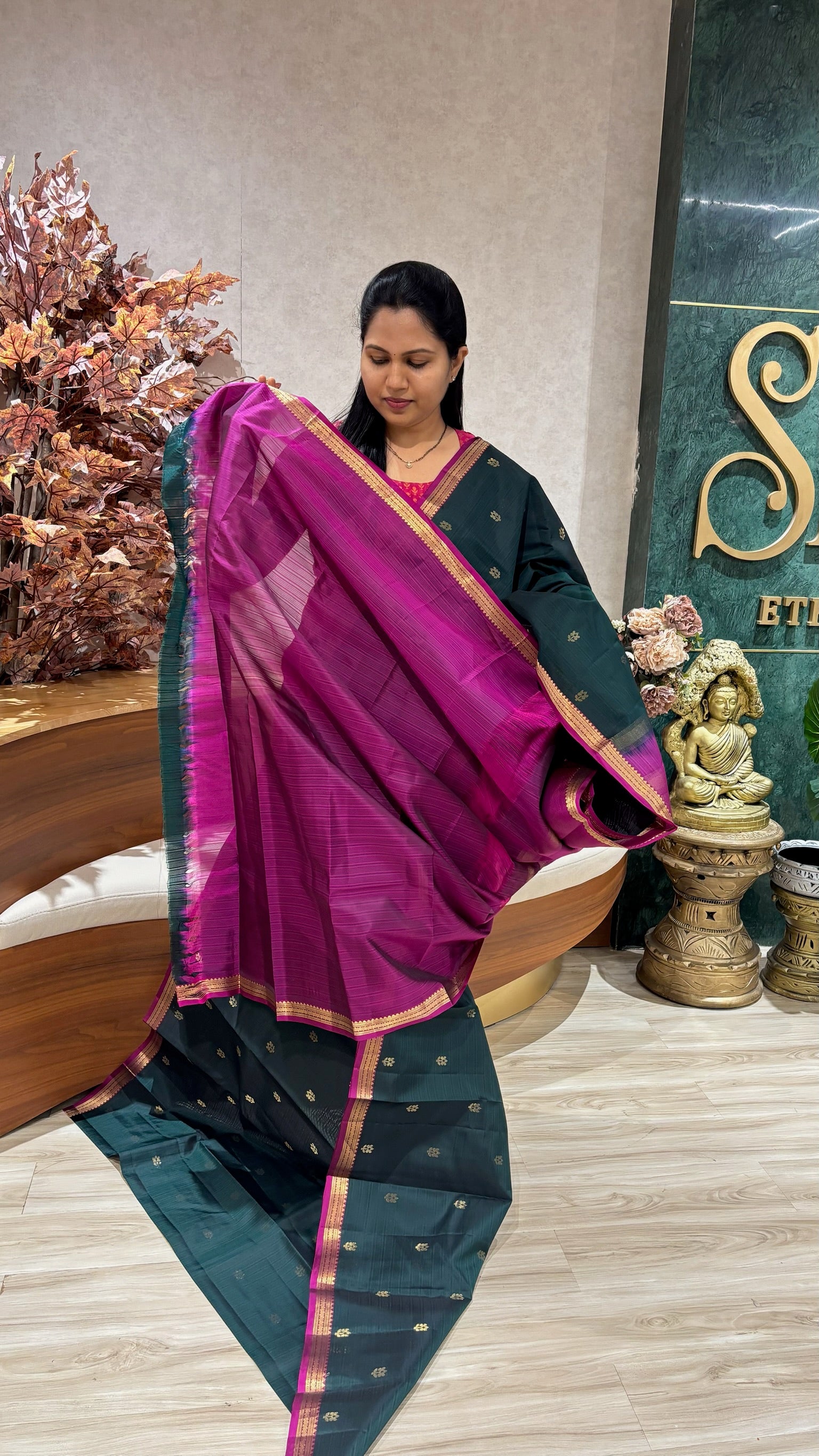 Small border kanchi pattu