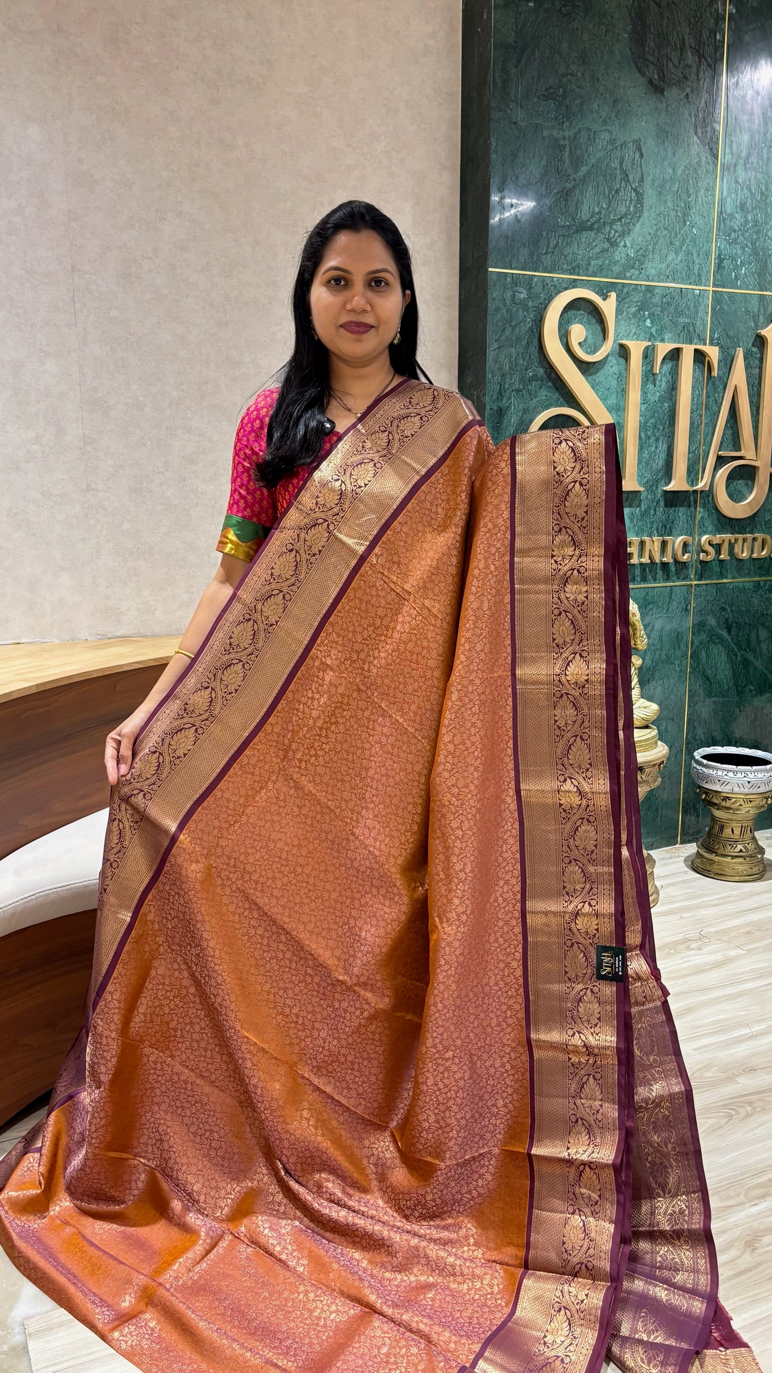 Handloom kanchi light weight