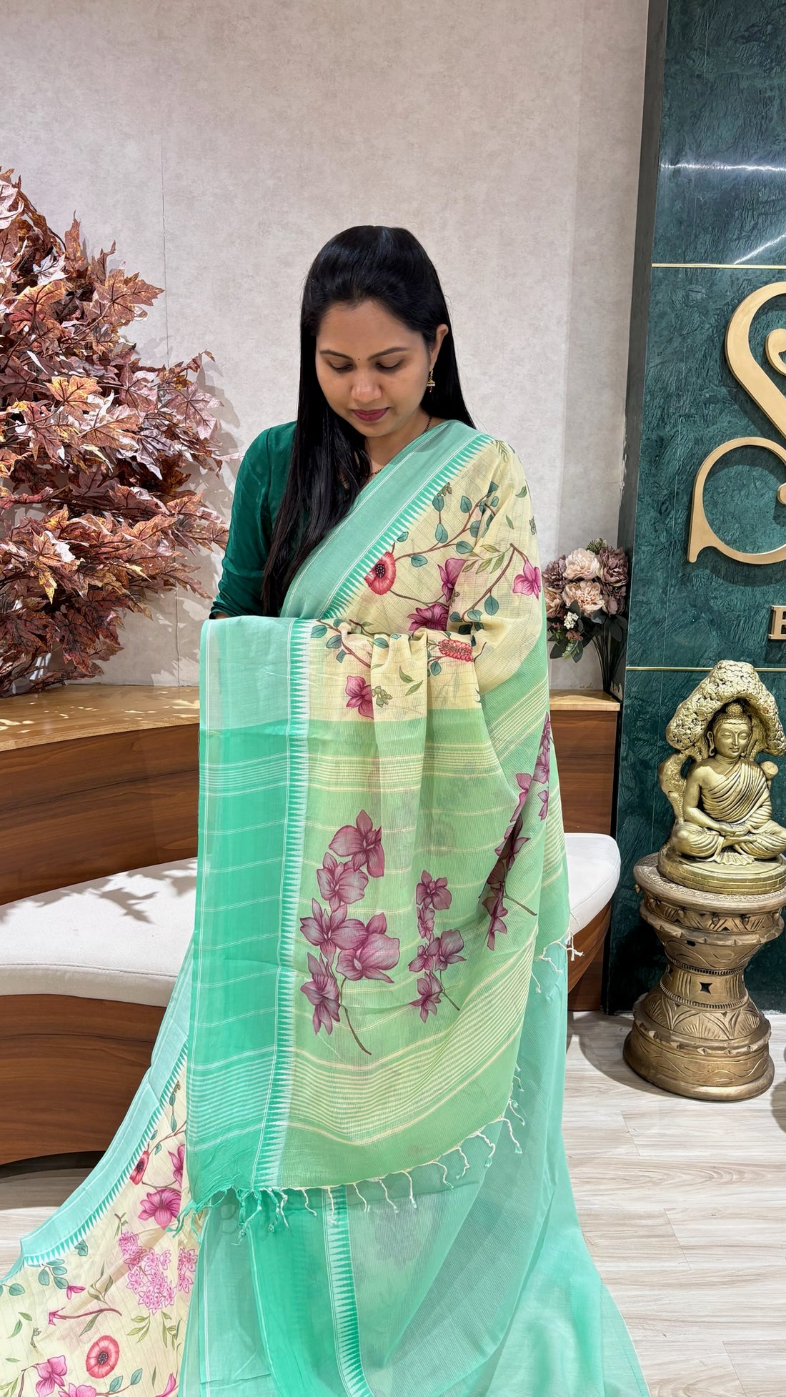 Handloom cotton saree
