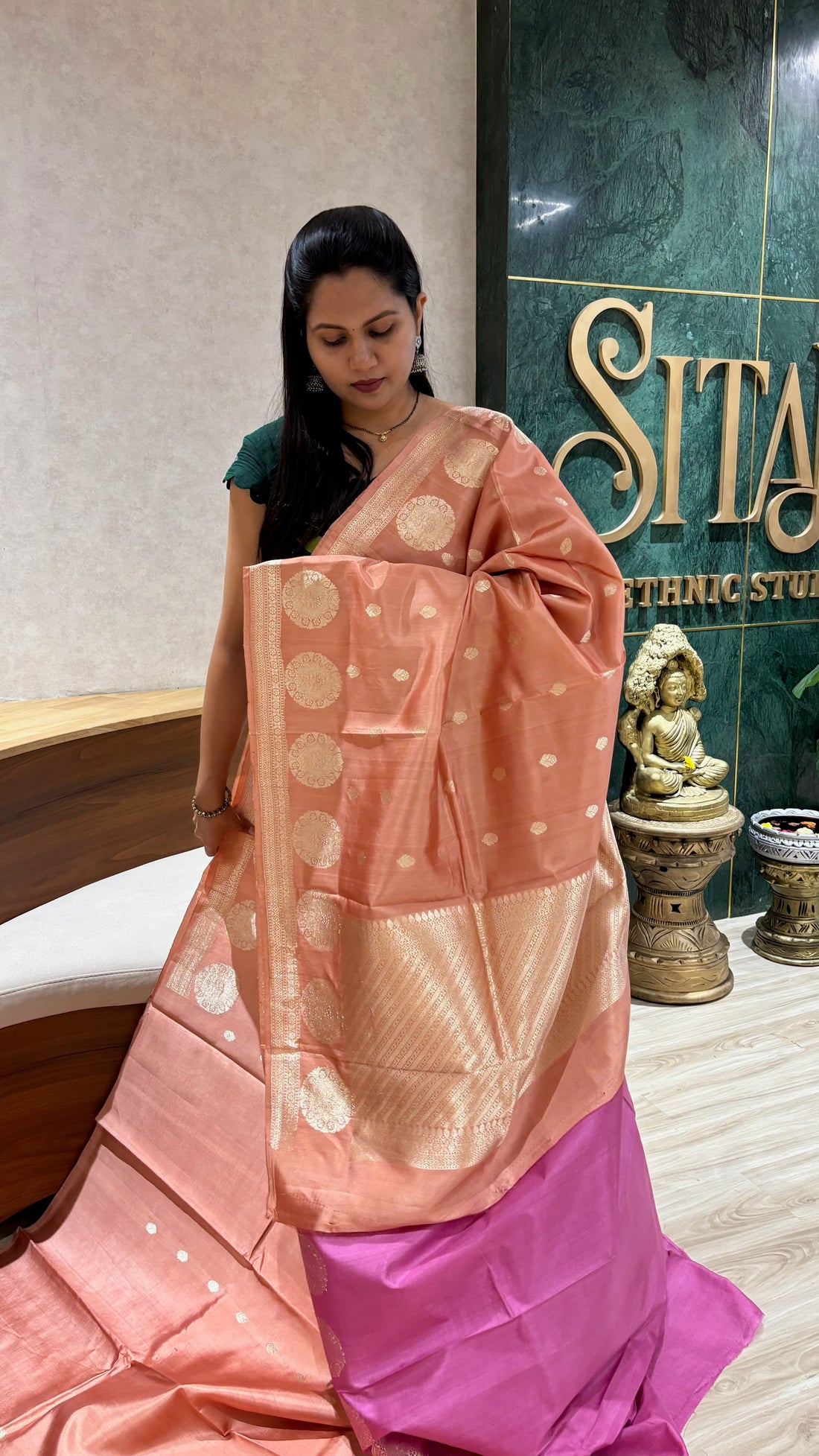 Handloom mango pattu
