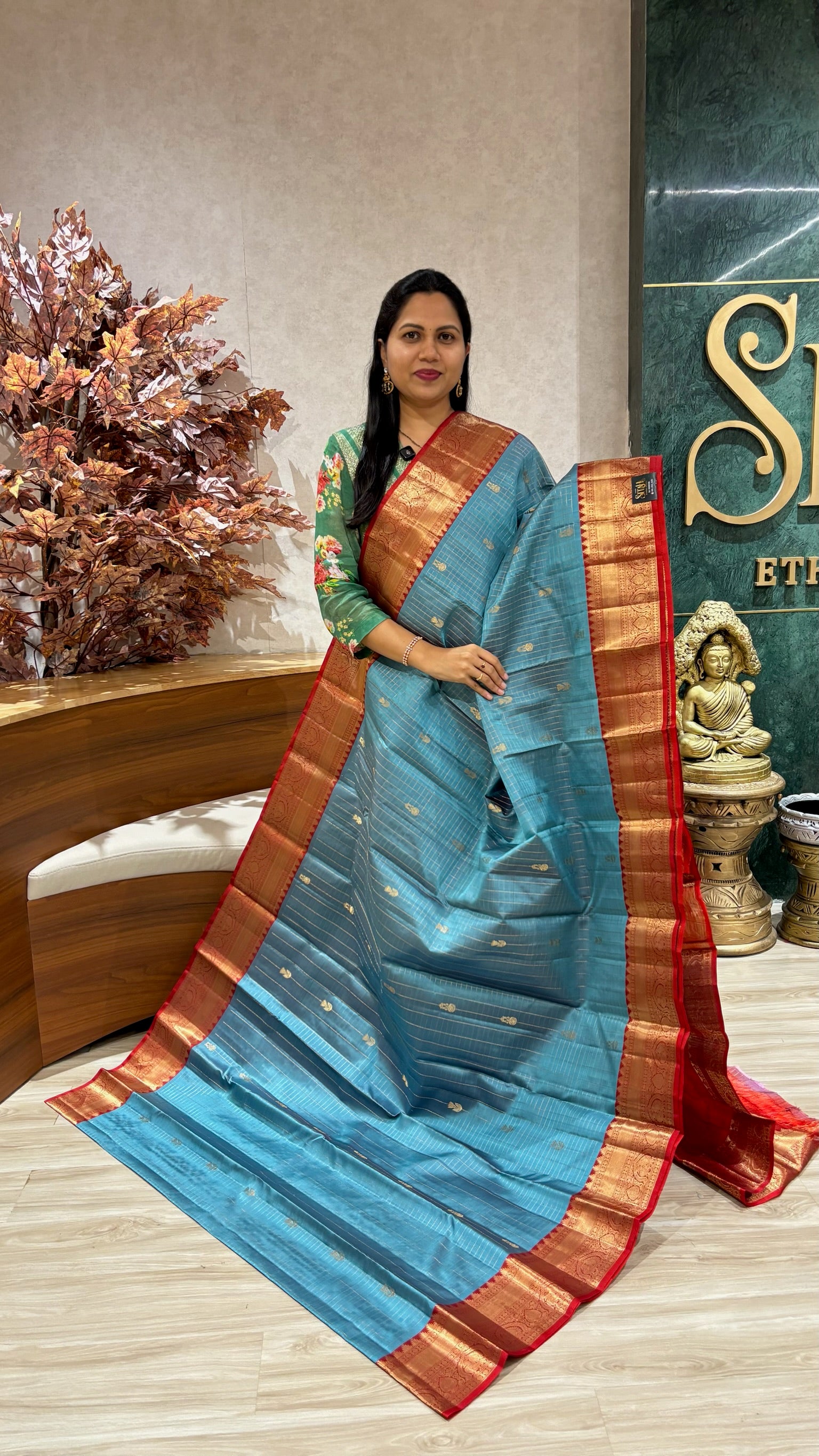 Vintage handloom kanchi pattu