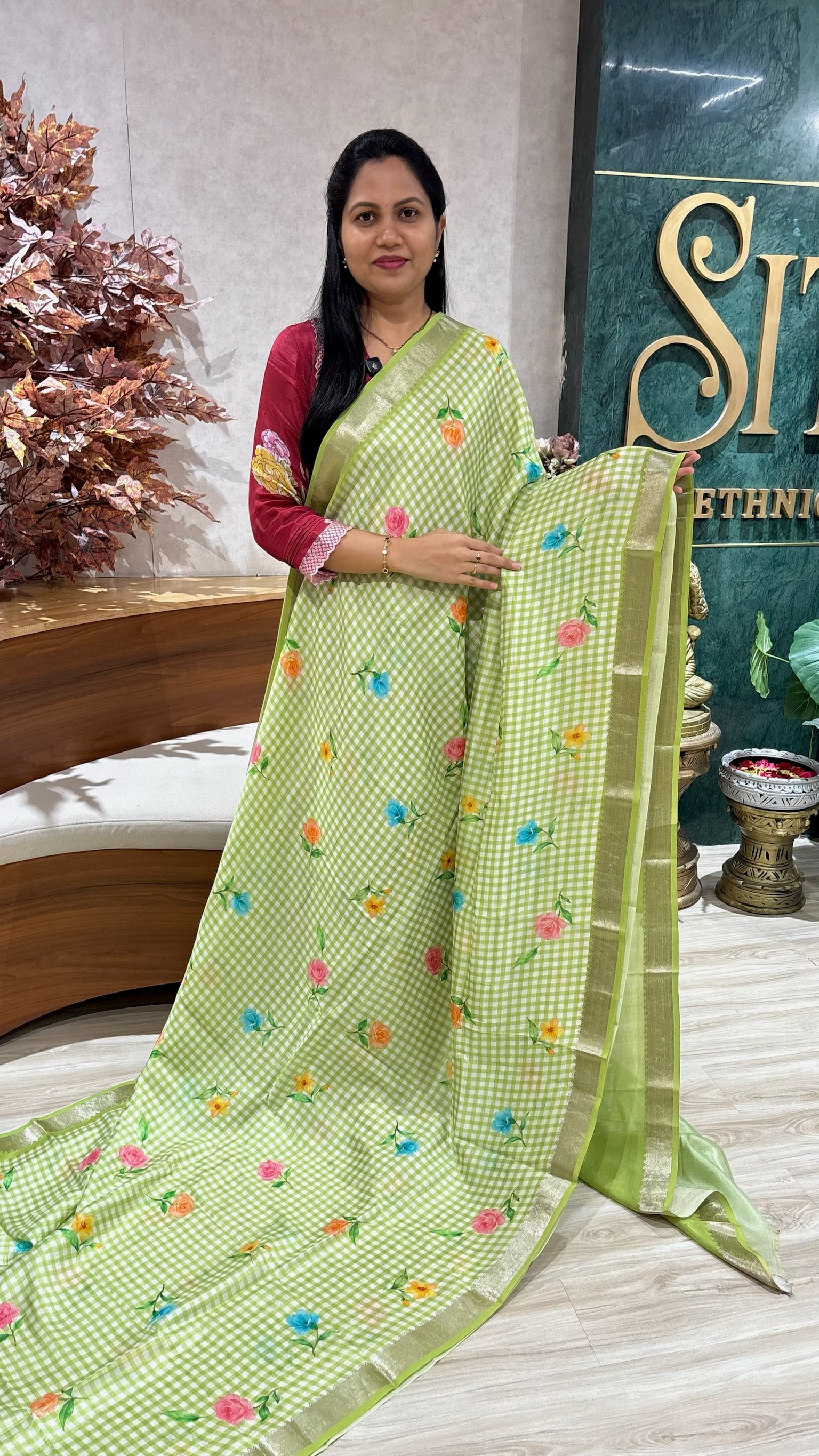 Mangalgiri digital print