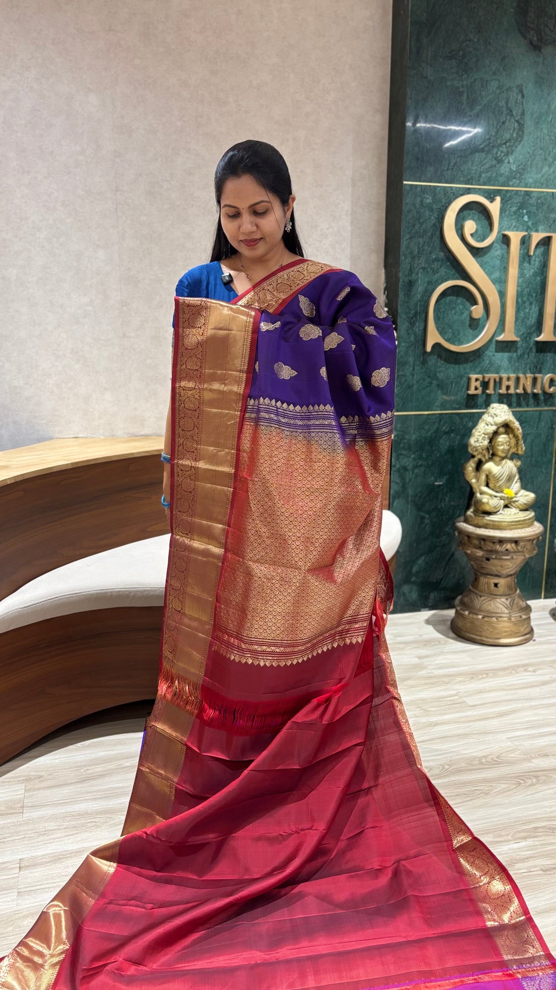 Light weight kanchi pattu