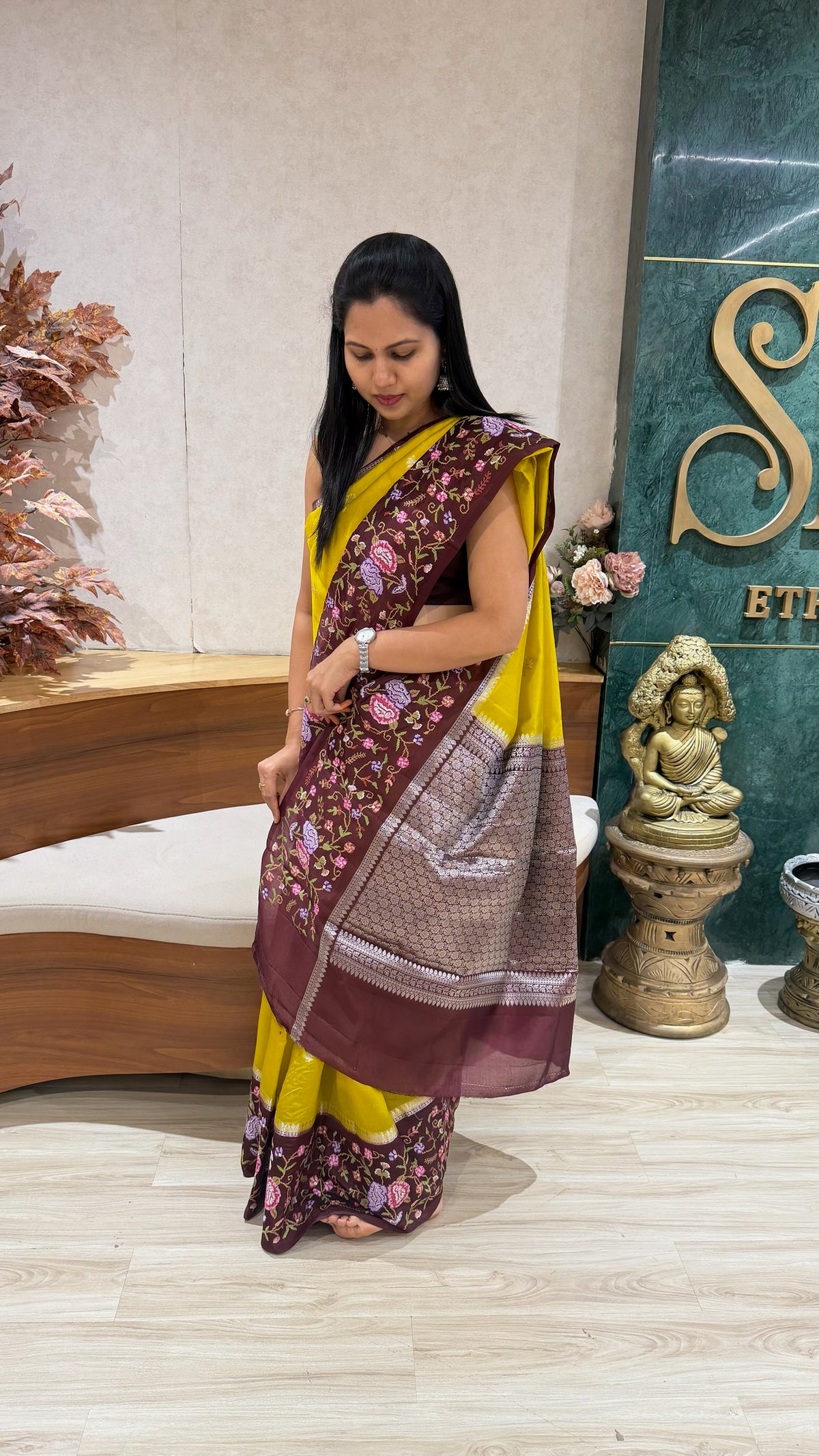 Puna silk embroidery
