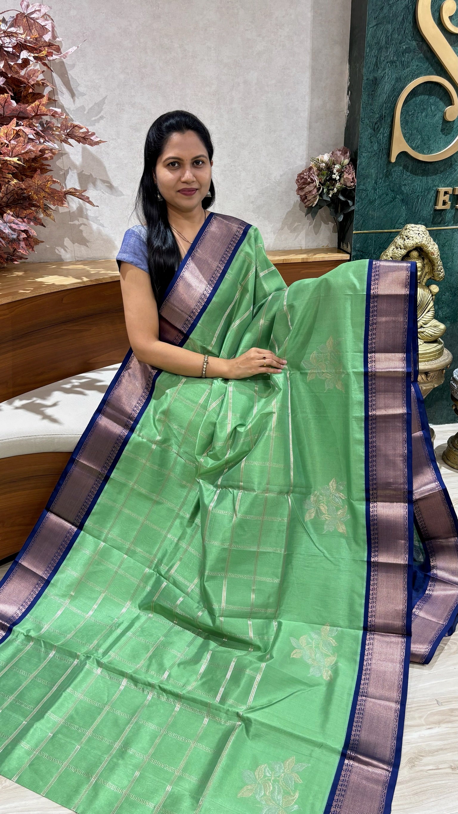 Handloom mangalgiri pattu
