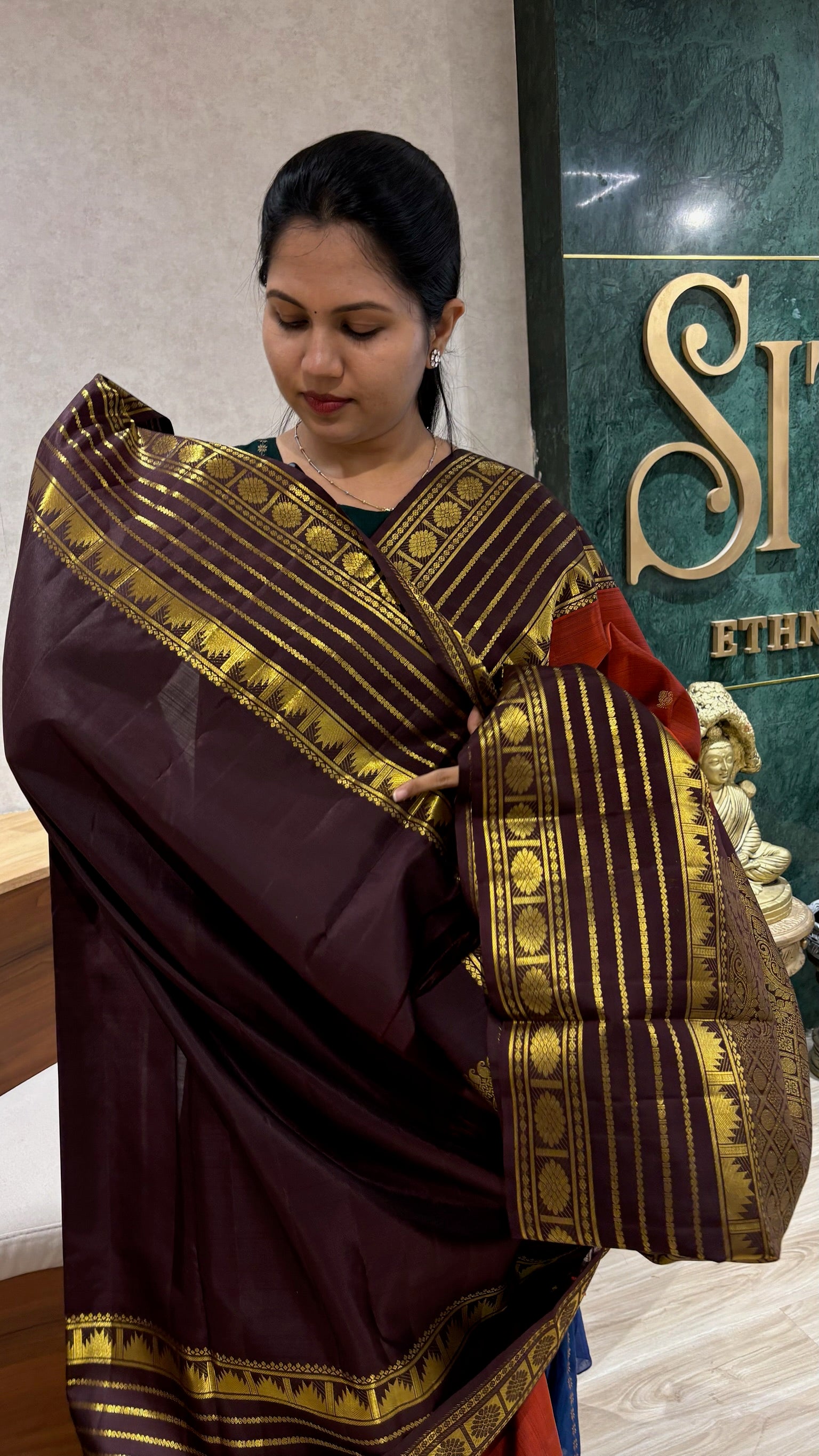 Handloom kanchi pattu