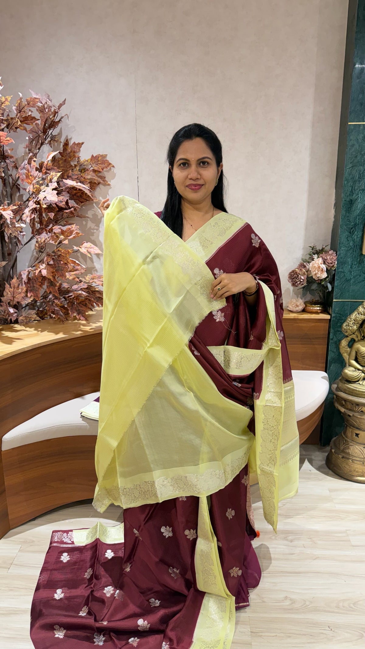 Kota mango silk border