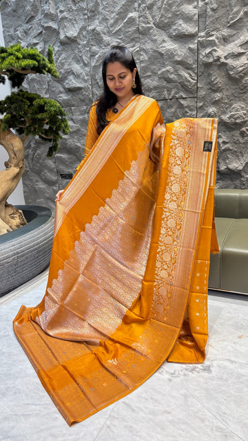 Falling banaras yellow