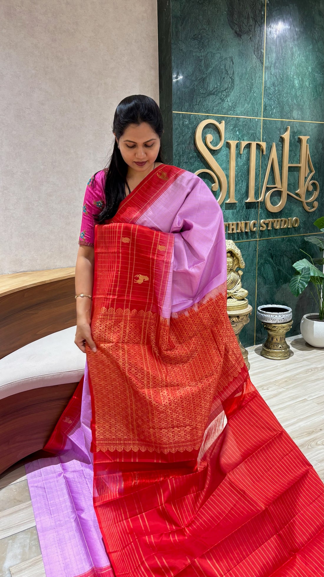 Handloom kanchi pattu