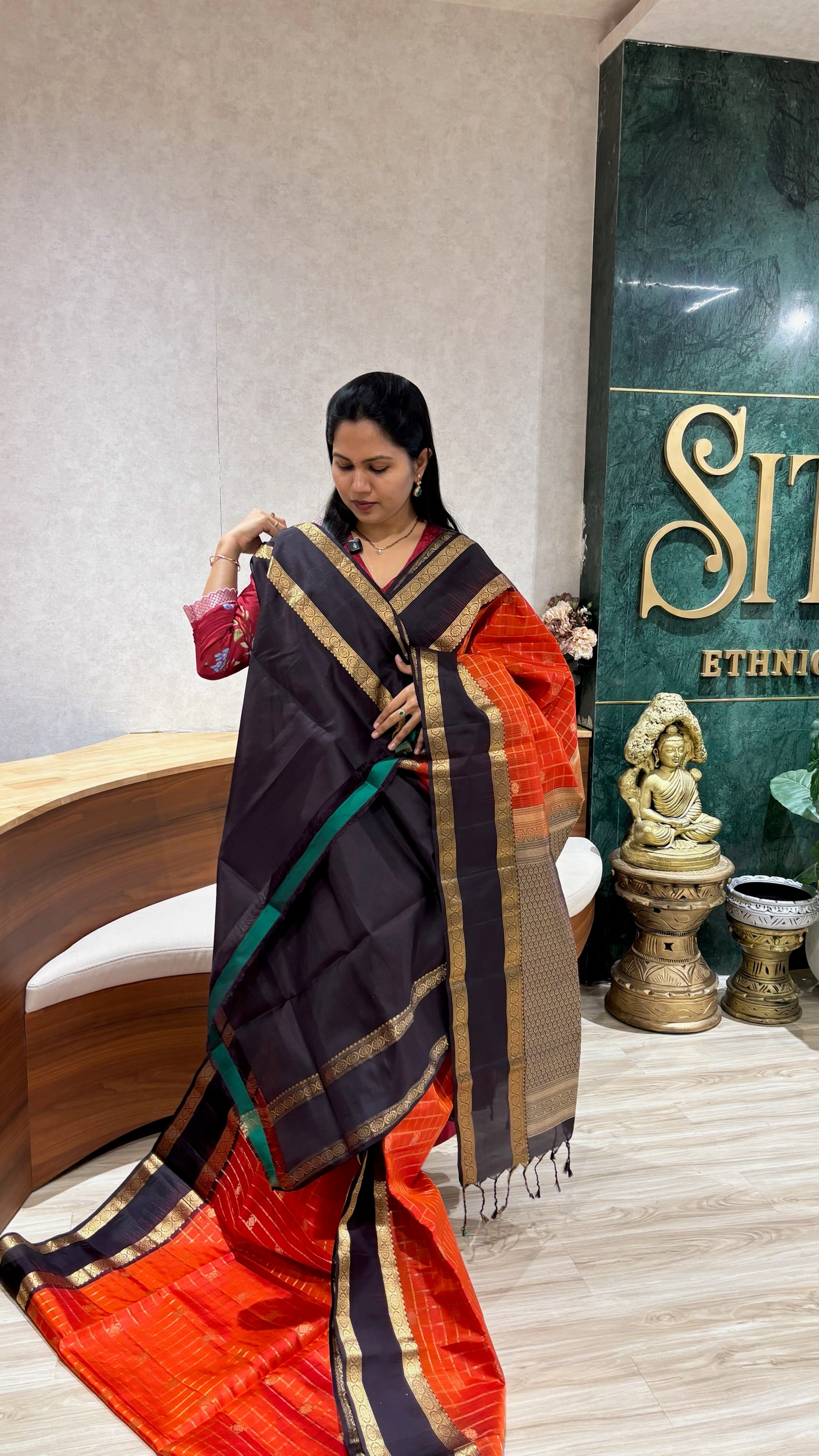 Light weight Kanchi pattu