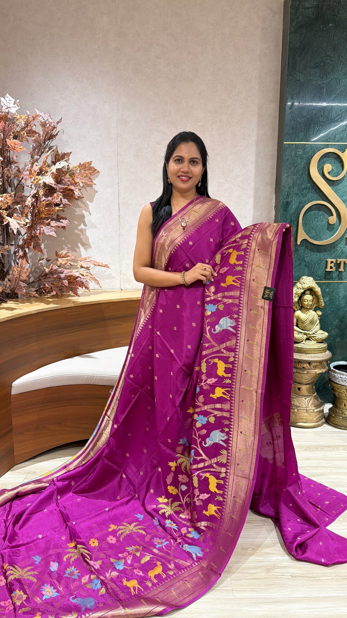 Russian silk jhamdhani