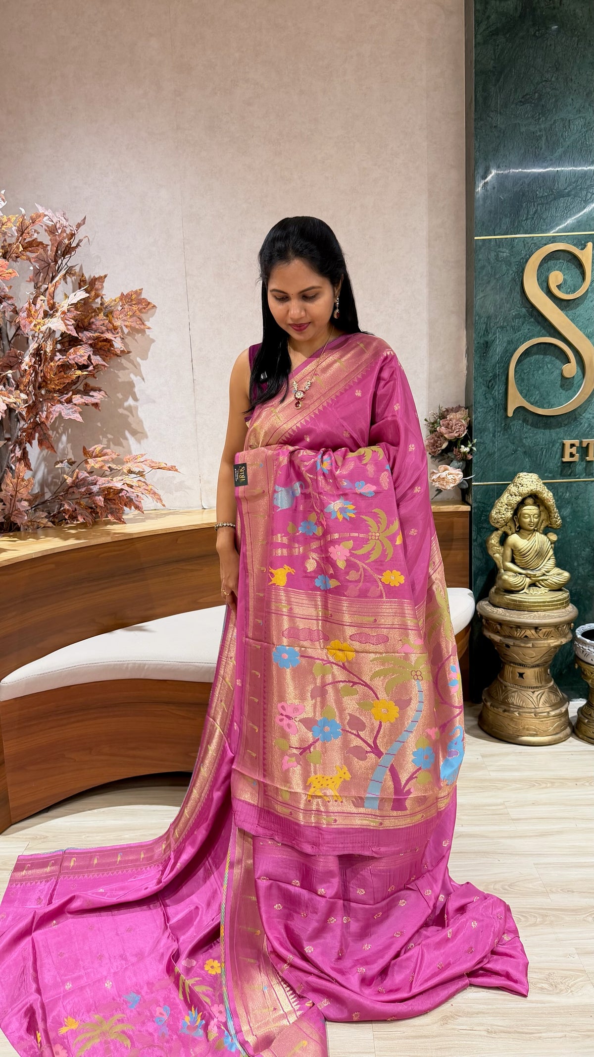 Russian silk jhamdani