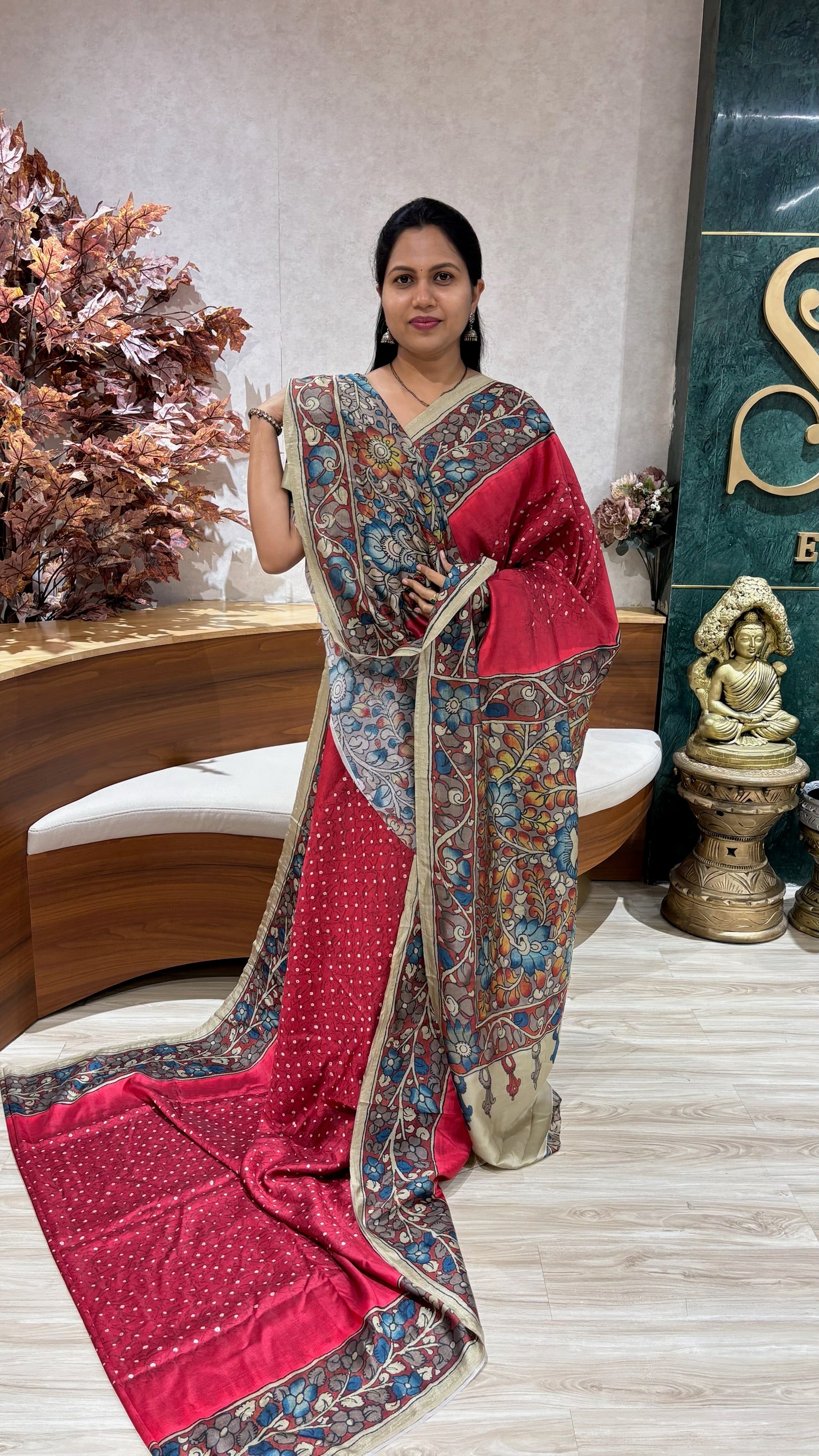 Printed bandhini