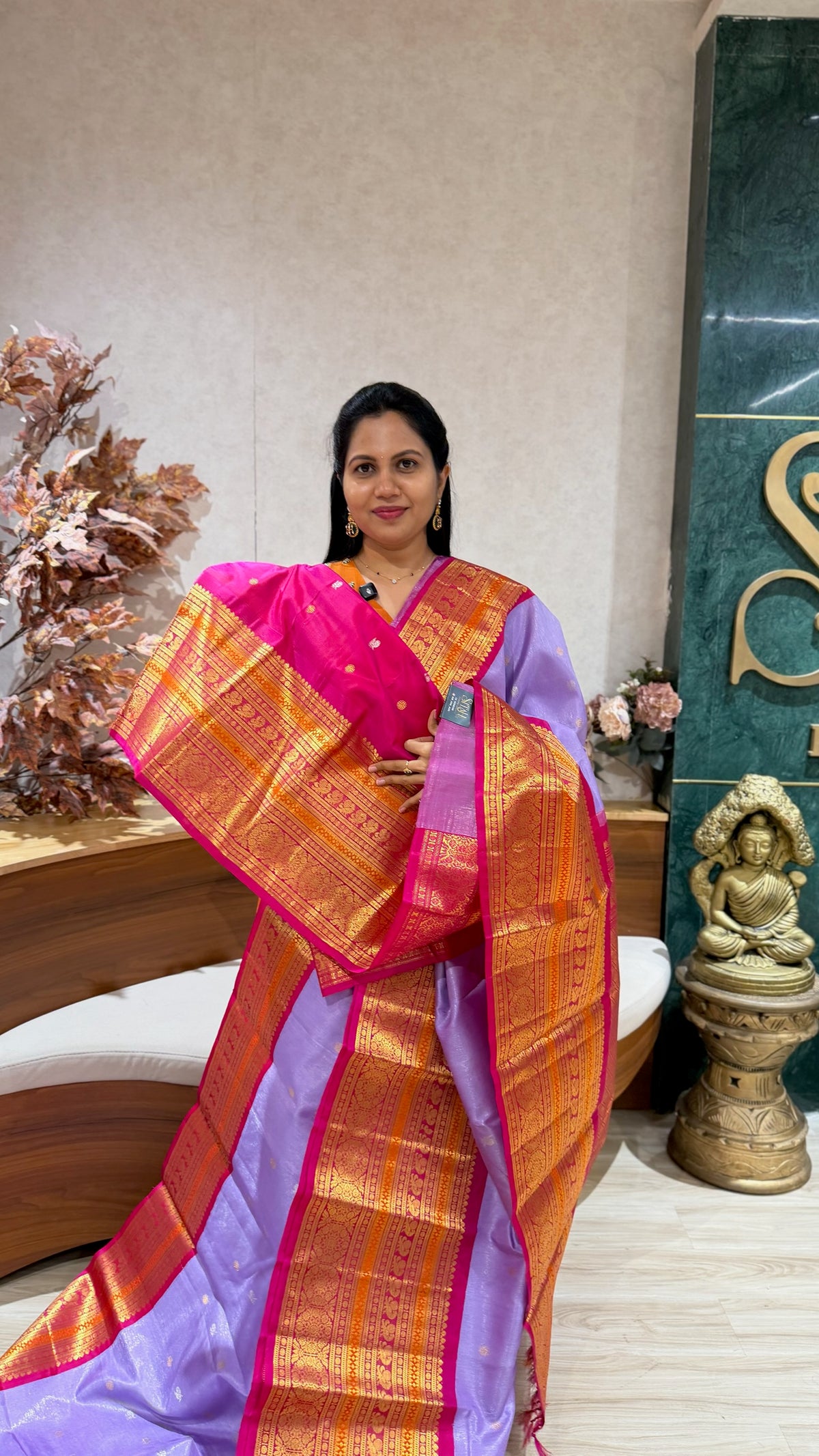 Handloom gadwal pattu tissue body