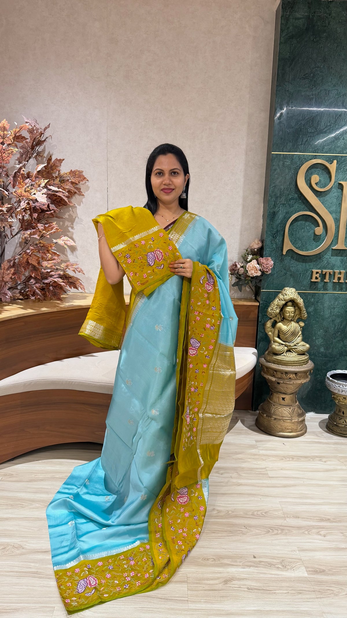 Puna silk embroidery