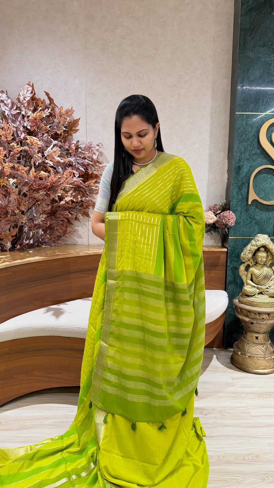 Fancy mysore silk