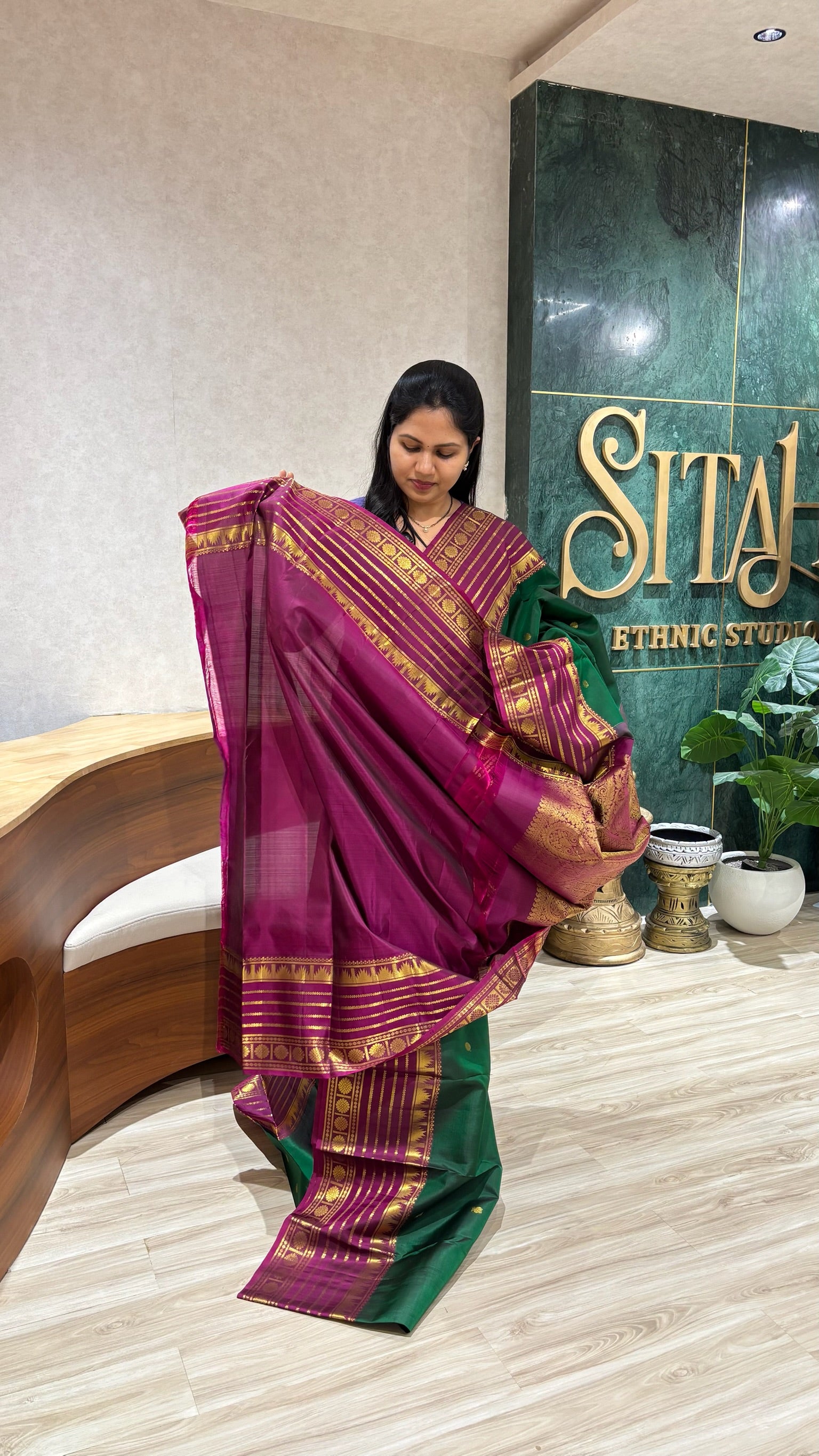 Handloom Kanchi pattu