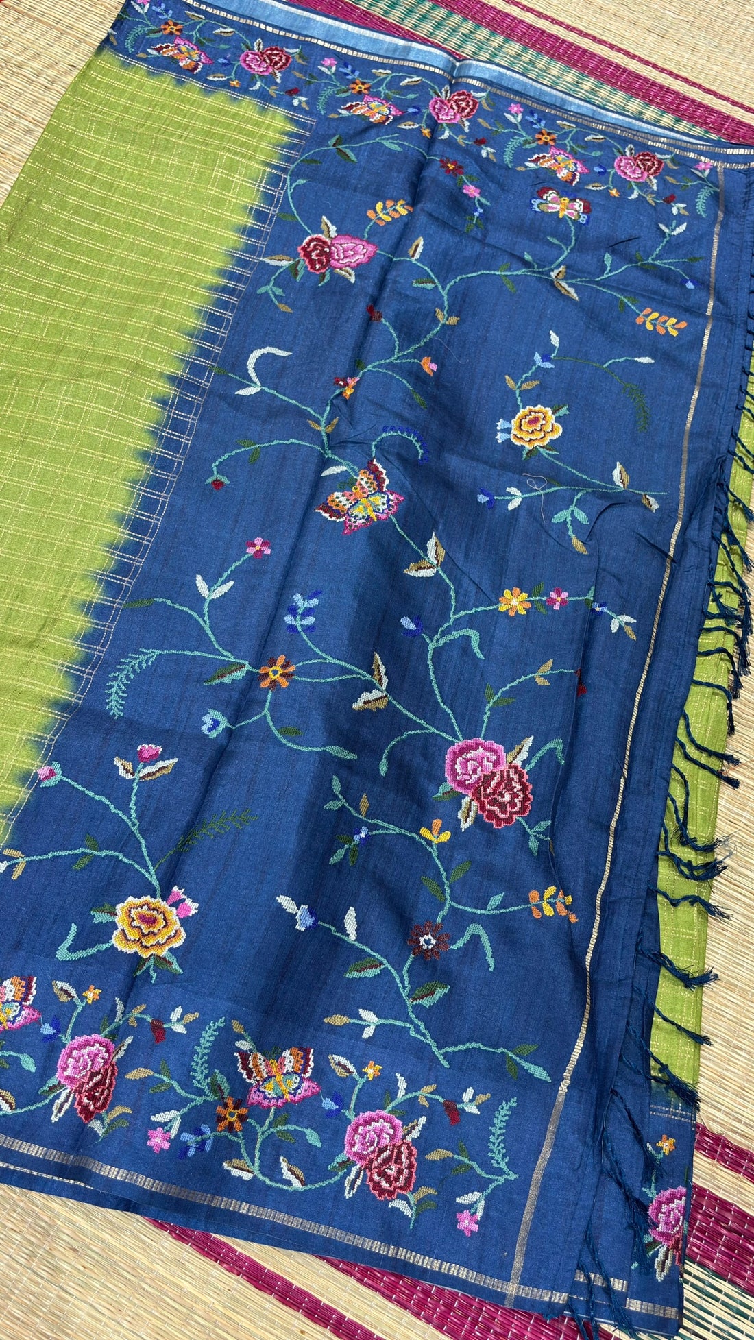 Tussar pettit work
