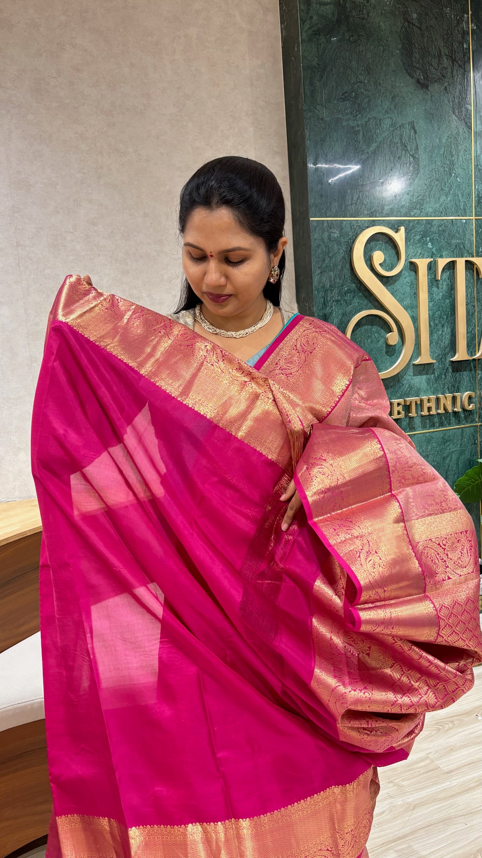 Kanchi pattu all over