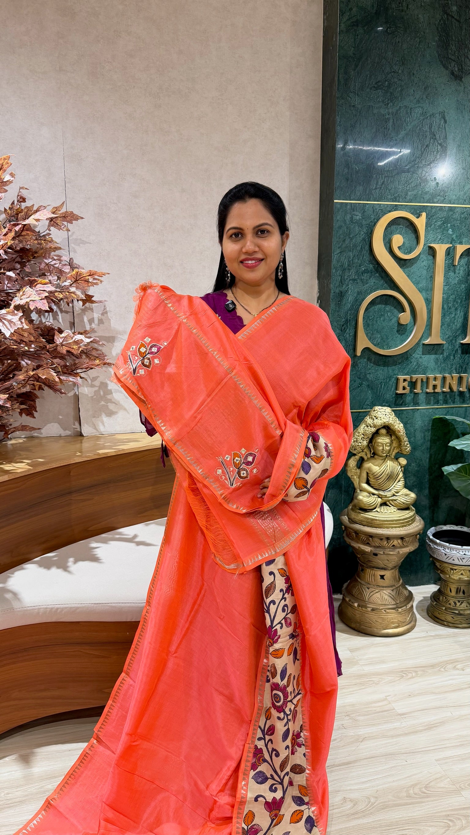 Mangalgiri work blouse